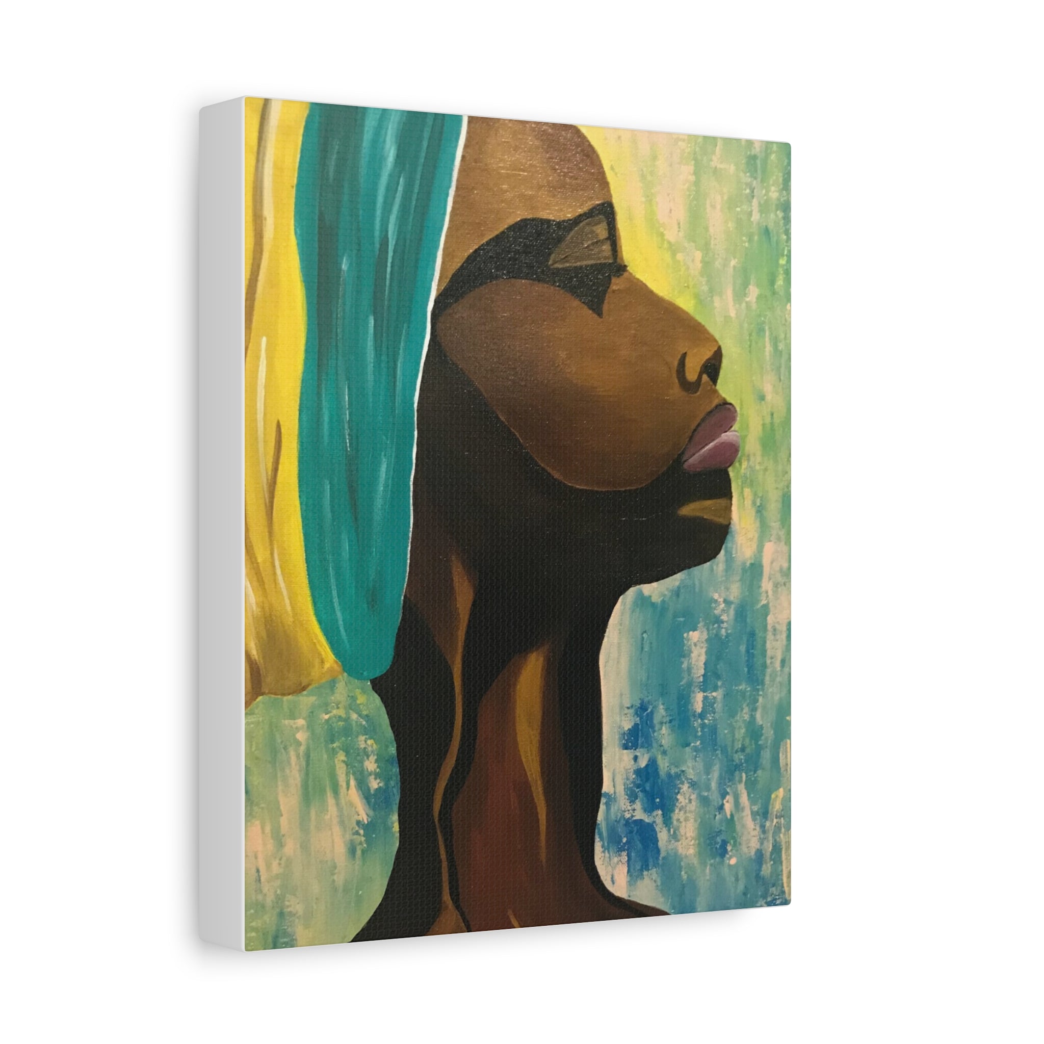 Hues of Heritage Abstract Art Canvas - Contemporary Wall Decor