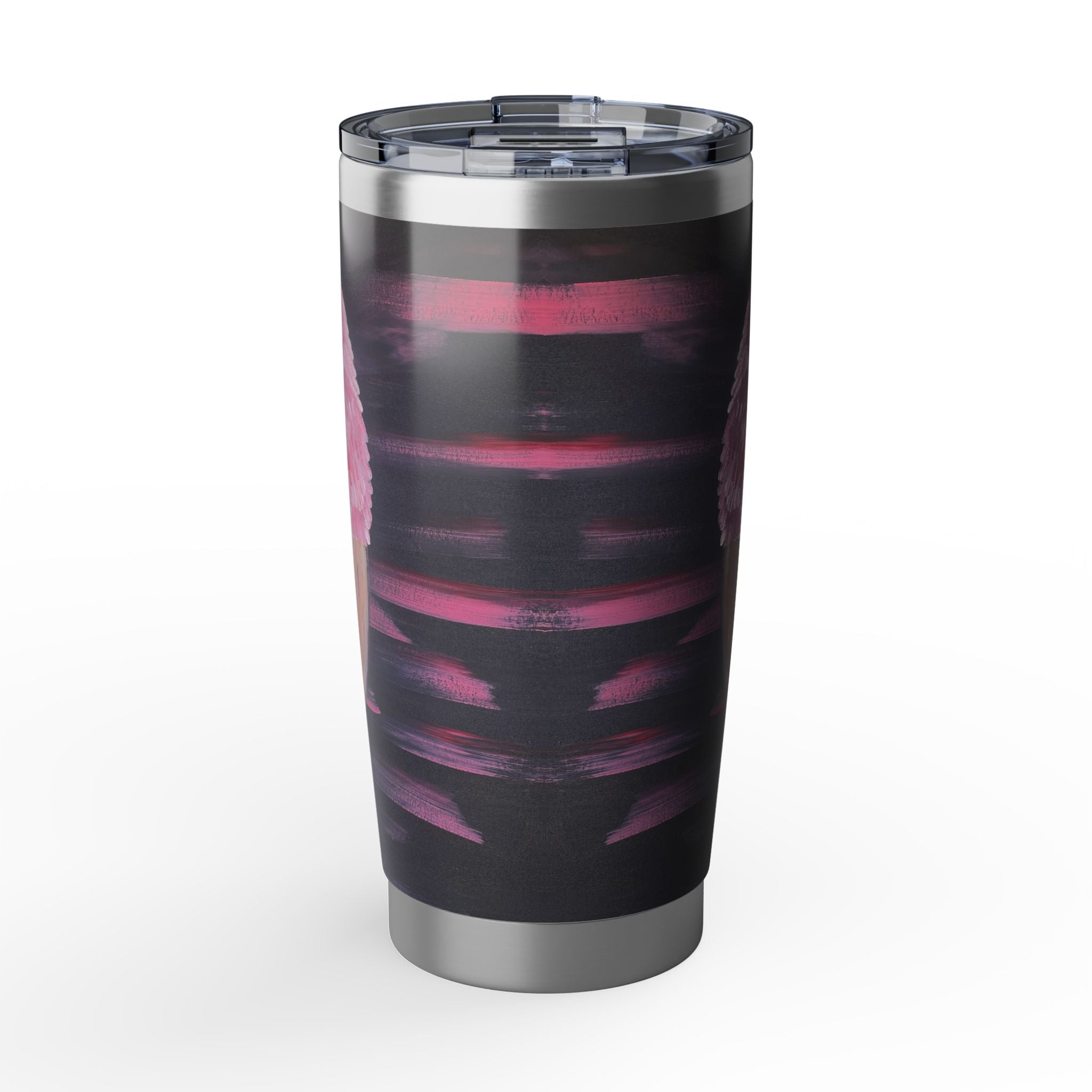 Feathered Grace 20oz Insulated Drinkware, Summer Travel Mug, Gift for Nature Lovers, Eco-Friendly Hydration