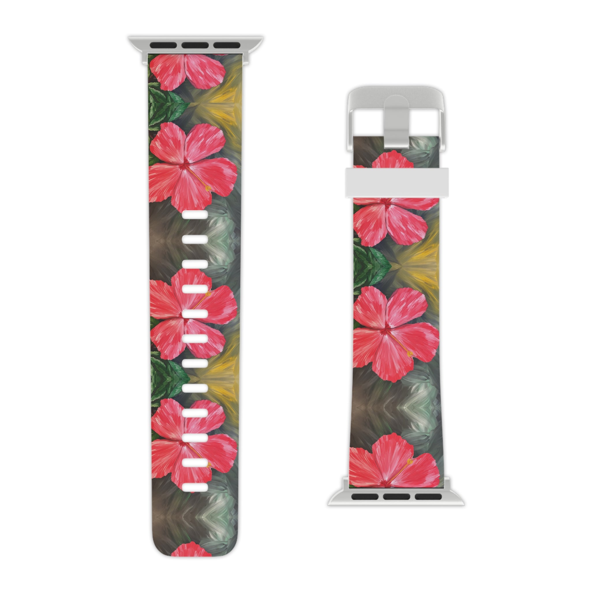 Hibiscus Hues Watch Bands