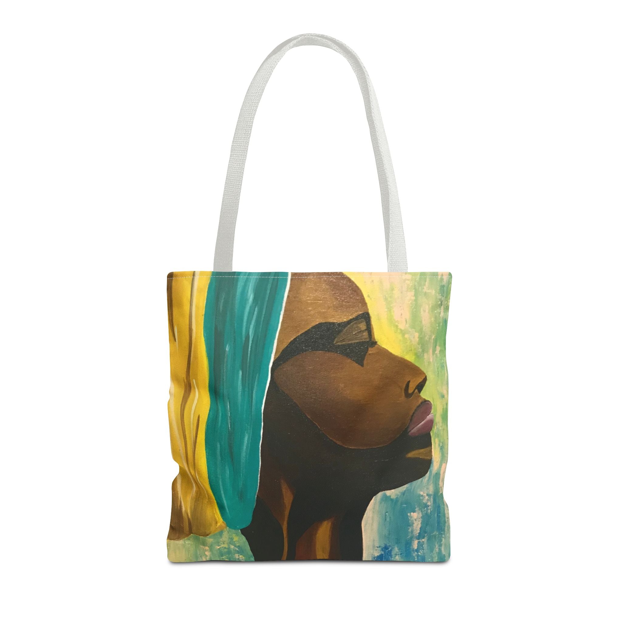 Hues of Heritage Hand Painted Tote Bag