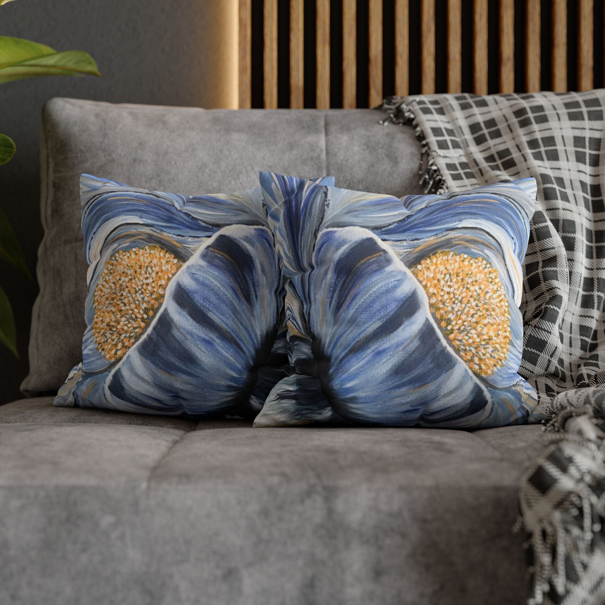 Velvet Current Square Decorative Pillow Sham