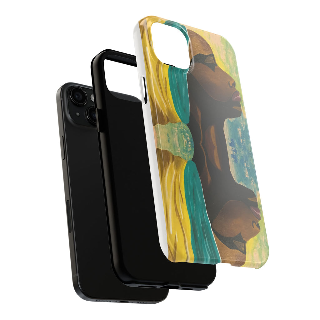 Hues of Heritage Phone Case Hand Painted