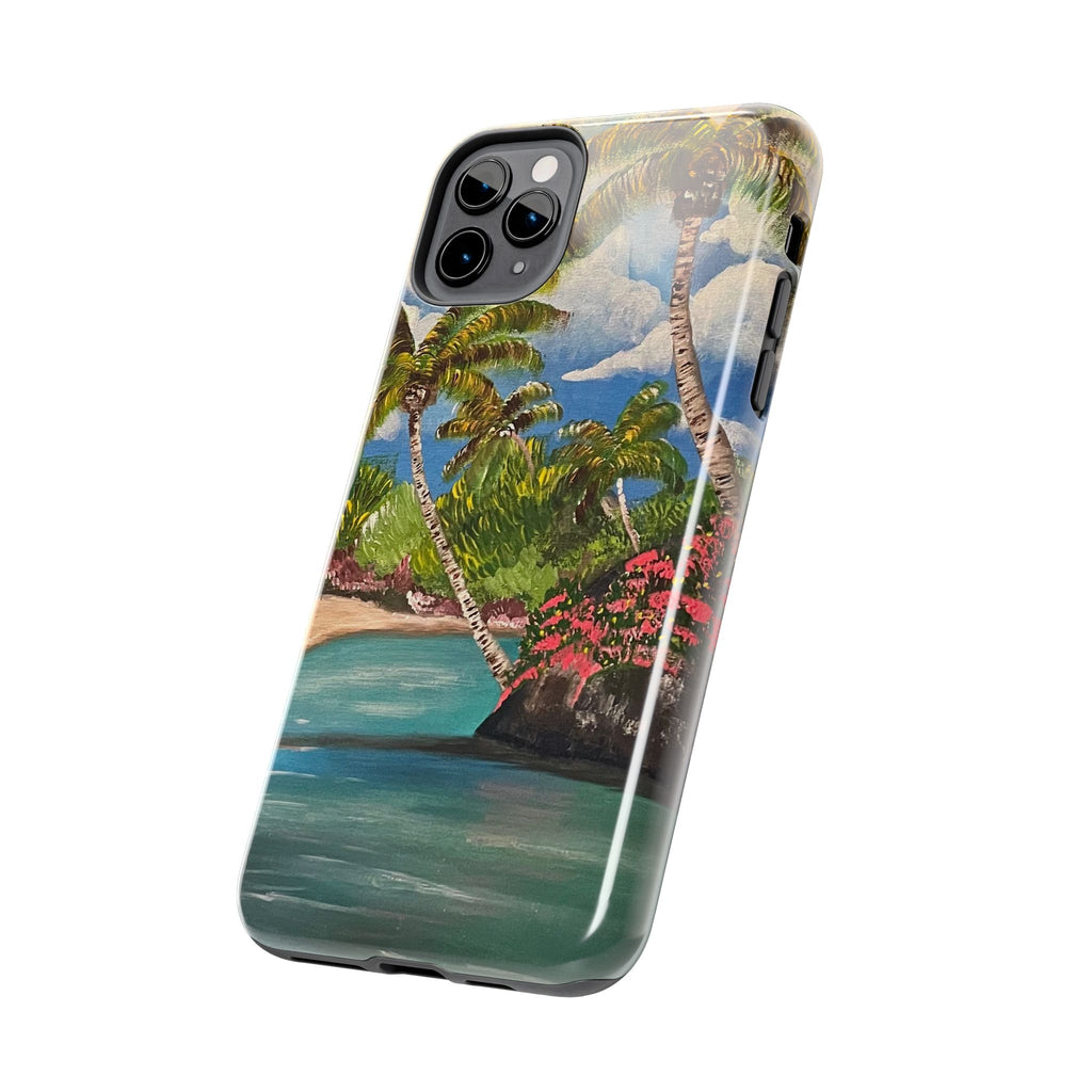 Blooming Paradise Phone Case Hand Painted Unique Designs
