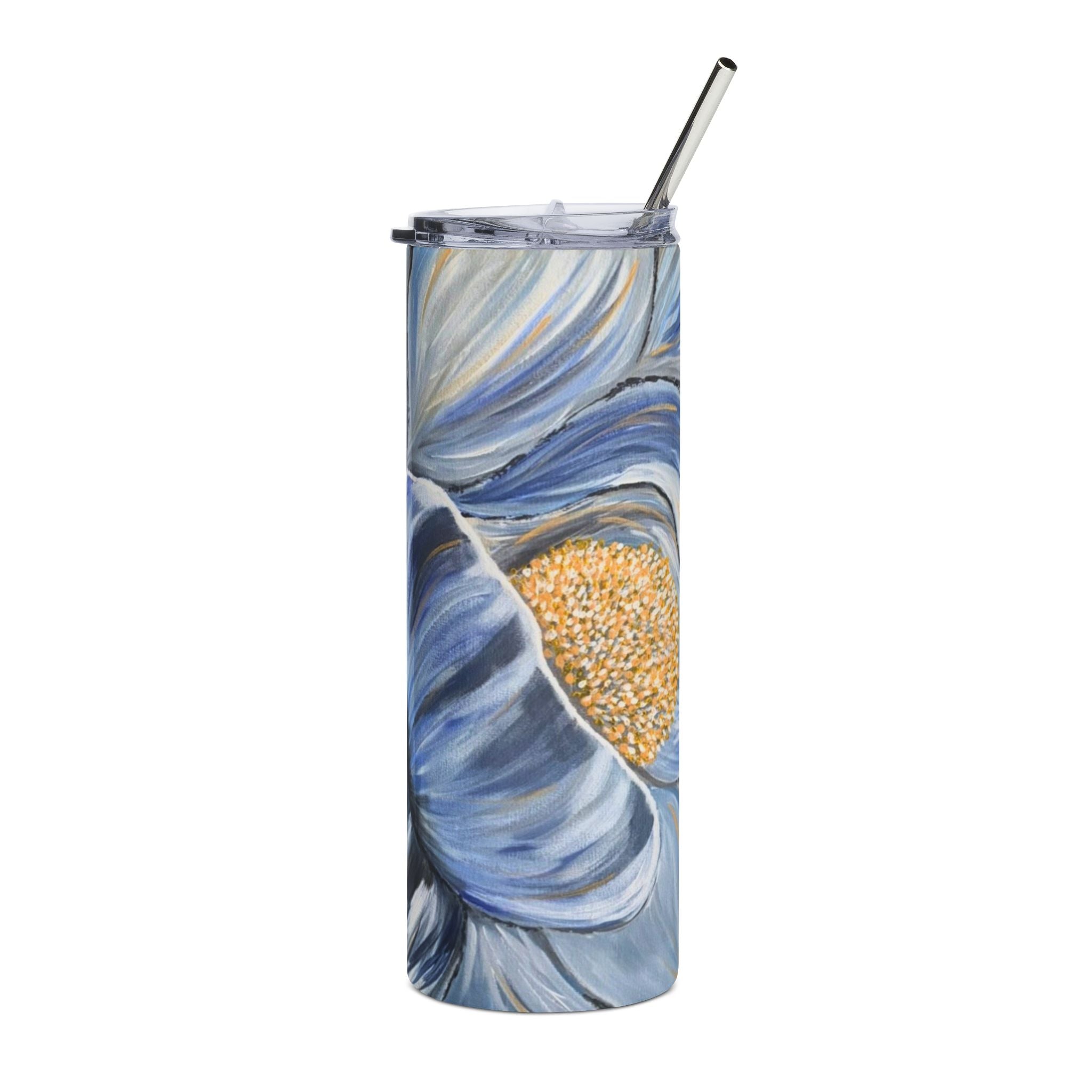 Velvet Current 20oz Stainless Steel Drinkware, Unique Design for Coffee Lovers, Gift for Her, Travel Mug, Inspirational