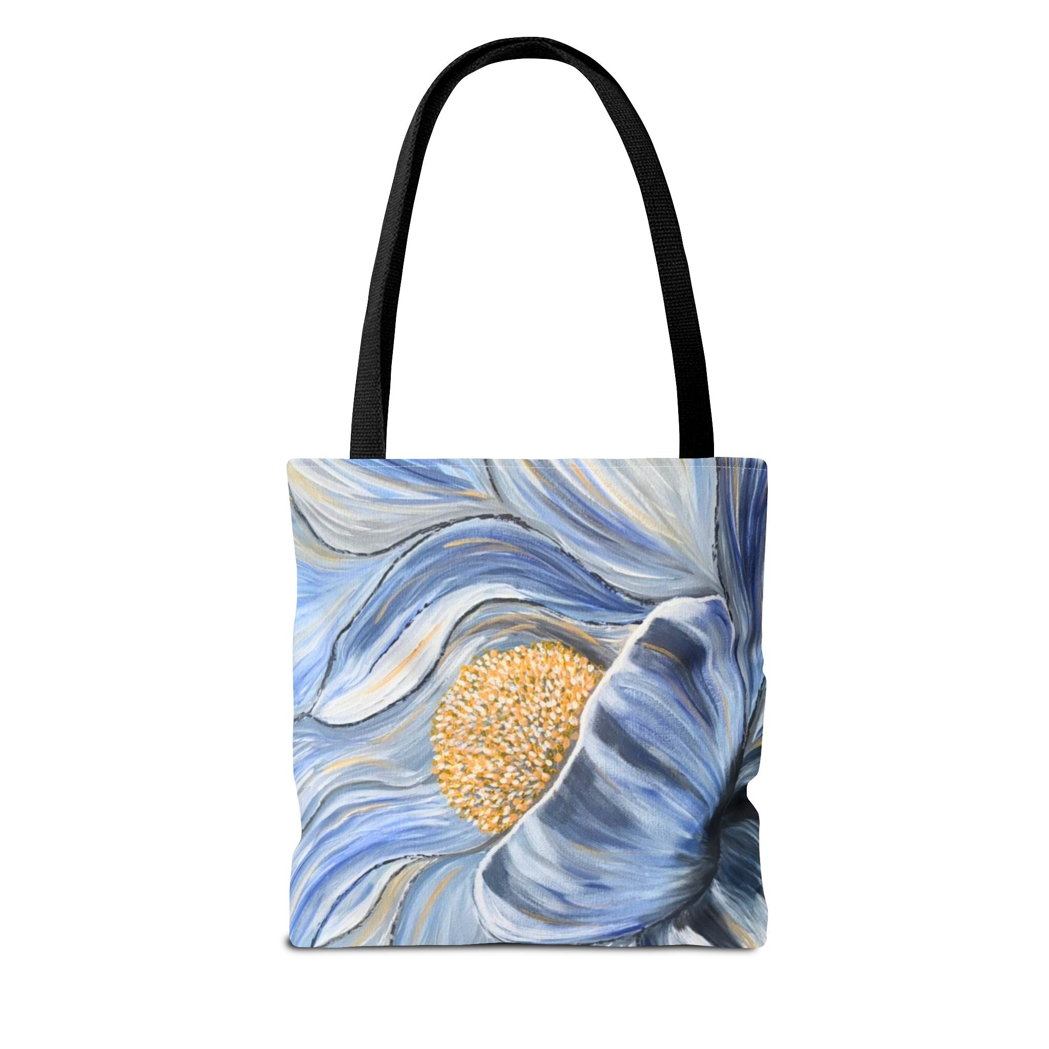 Velvet Current Hand Painted Tote Bag