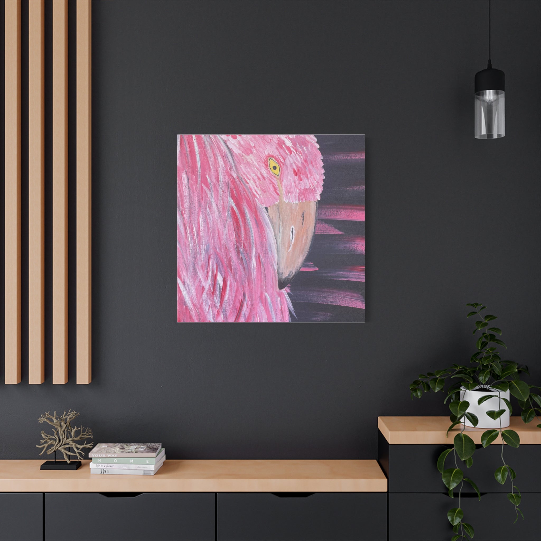 Feathered Grace Canvas Wall Art