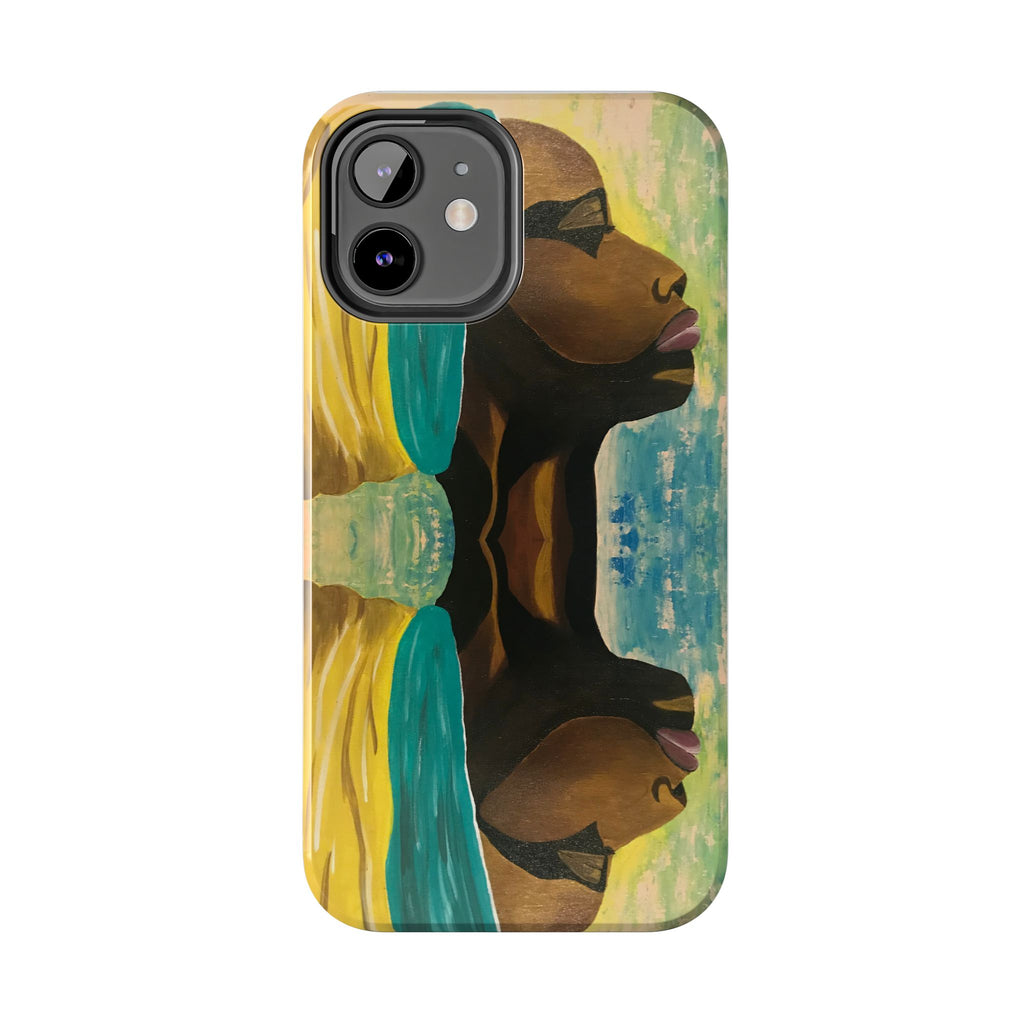 Hues of Heritage Phone Case Hand Painted