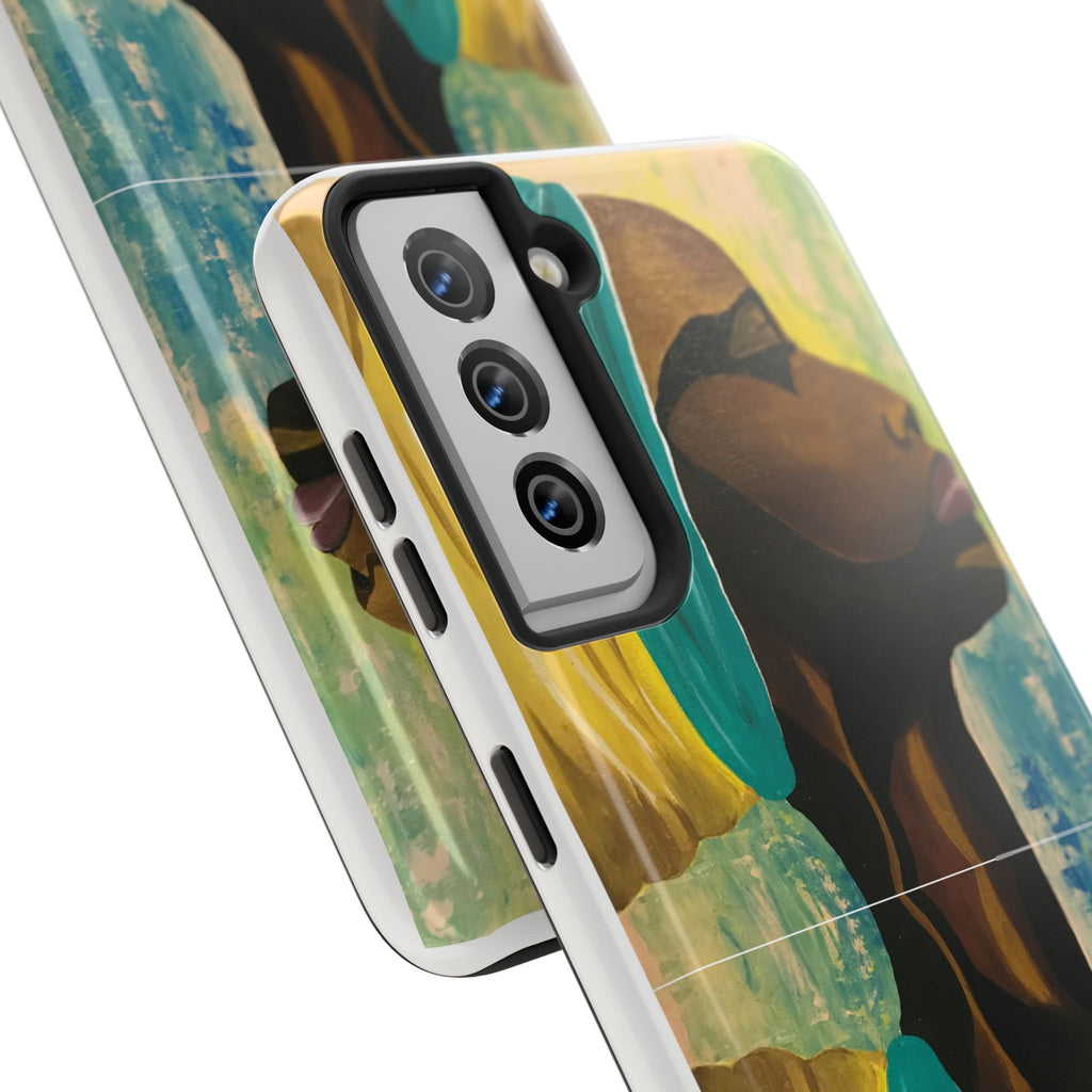 Hues of Heritage Phone Case Hand Painted