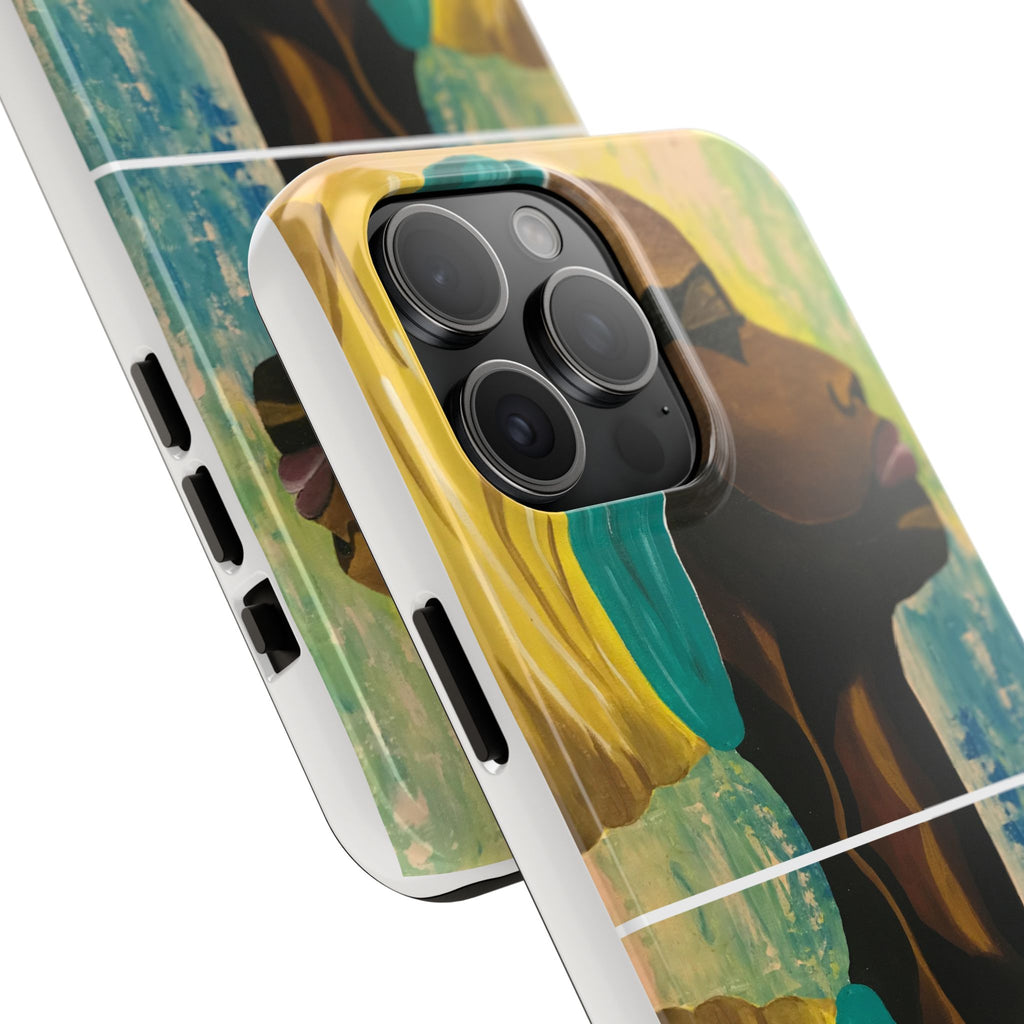 Hues of Heritage Phone Case Hand Painted