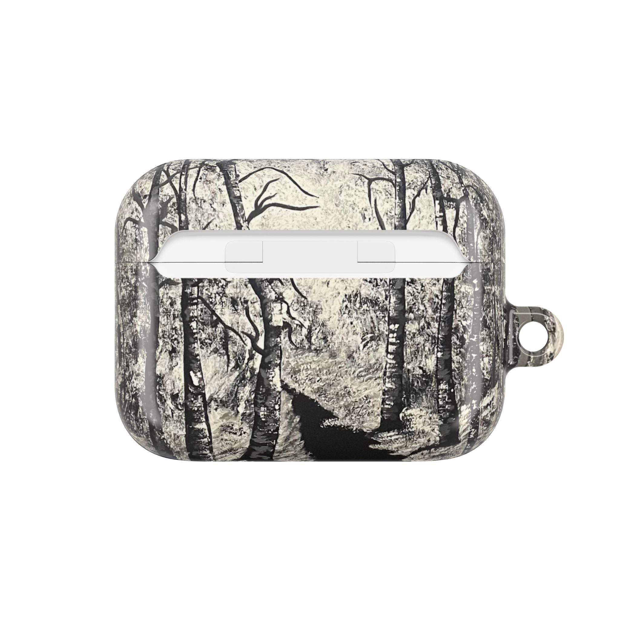 Silver Shadows AirPod Case