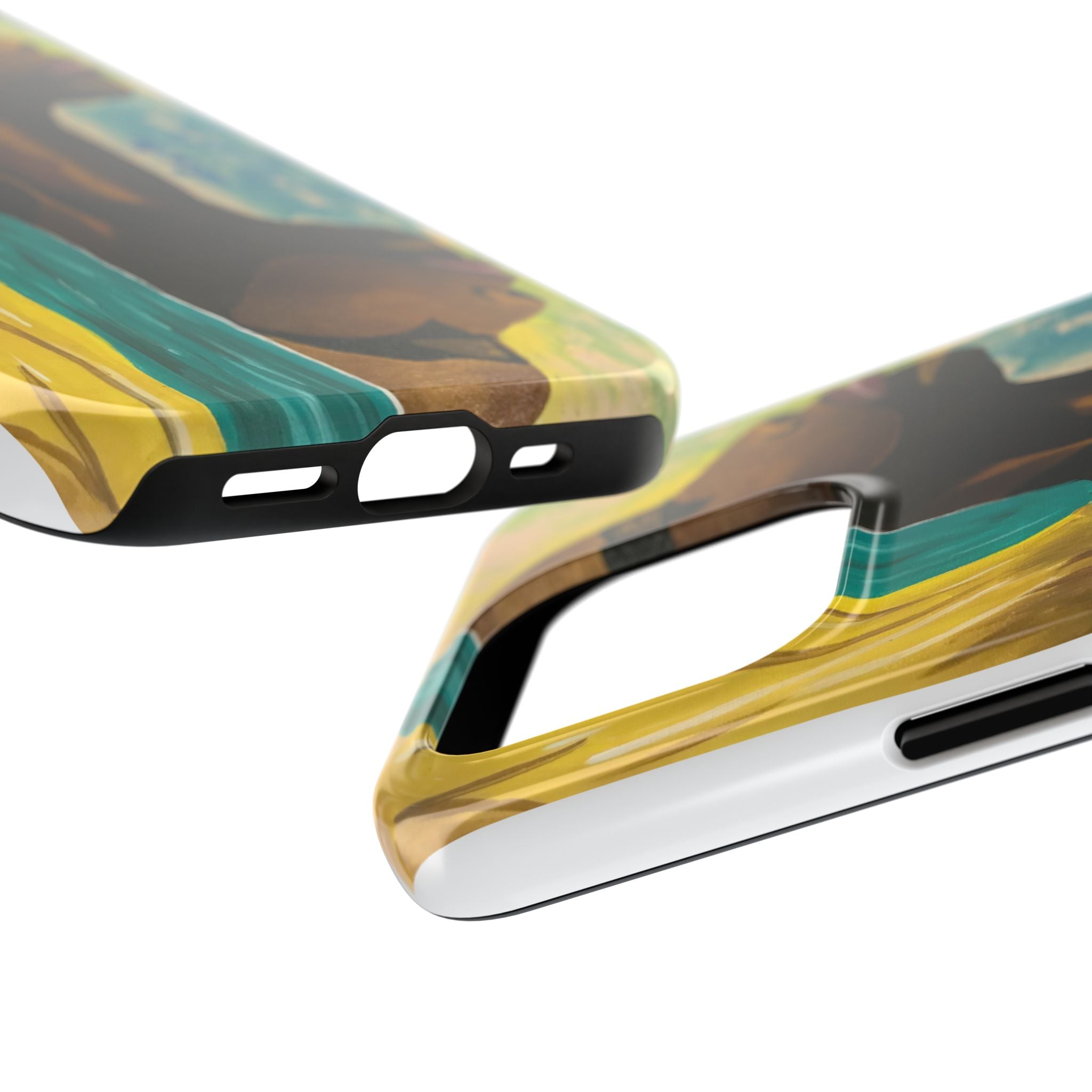 Hues of Heritage Phone Case Hand Painted
