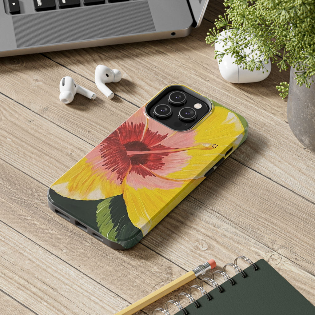 Blushing Sunrise Phone Case - Hand Painted Unique Designs