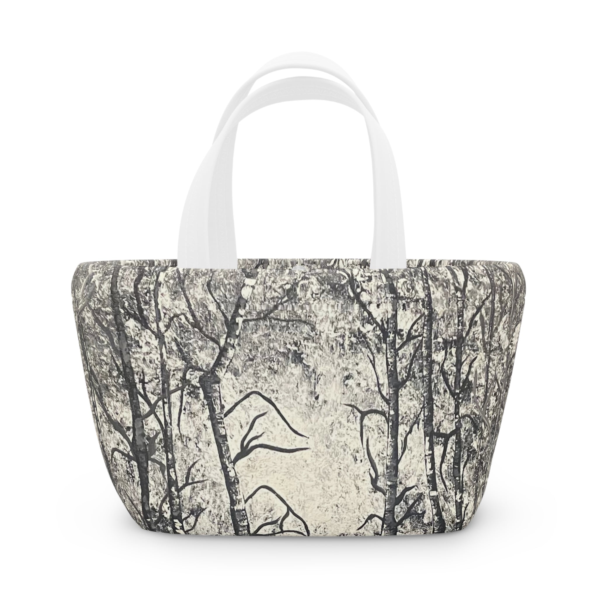 Silver Shadows Lunch Bag — Insulated Tote