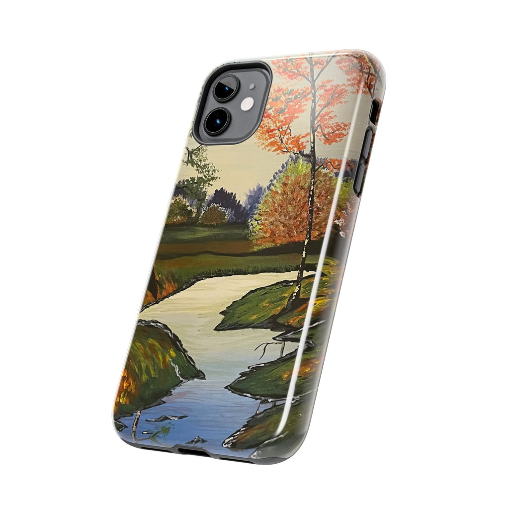 Whispering Birches Phone Case - Hand Painted Unique Designs