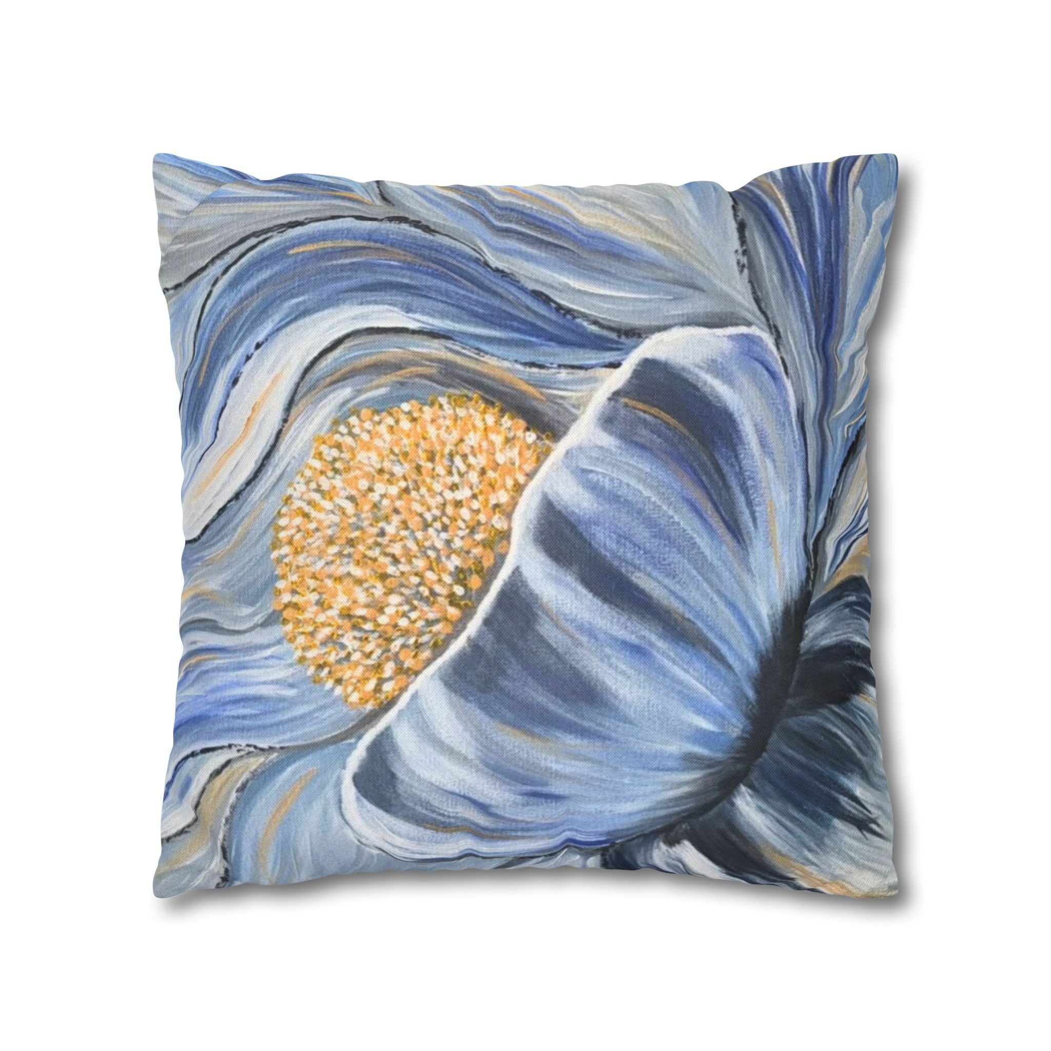 Velvet Current Square Decorative Pillow Sham