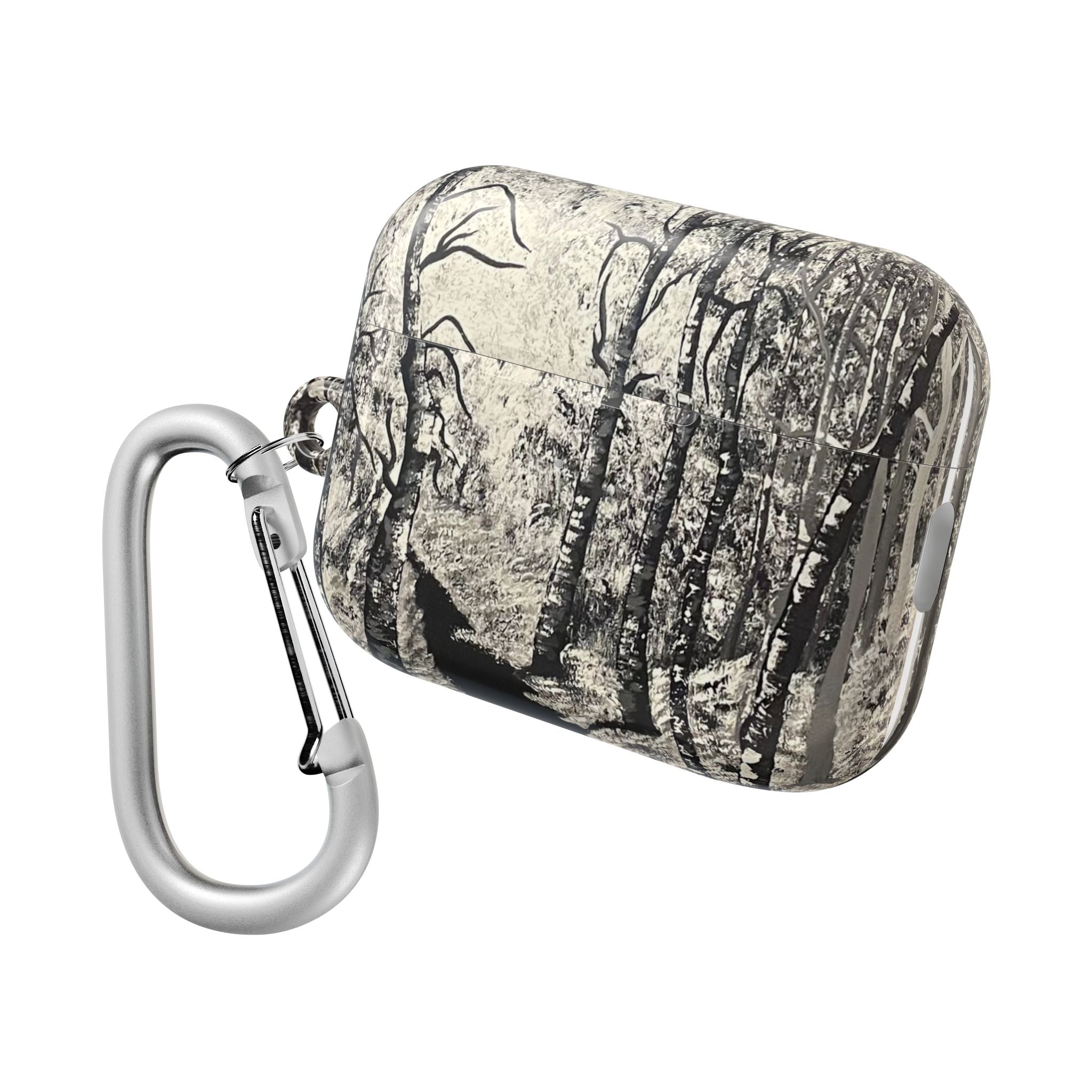 Silver Shadows AirPod Case