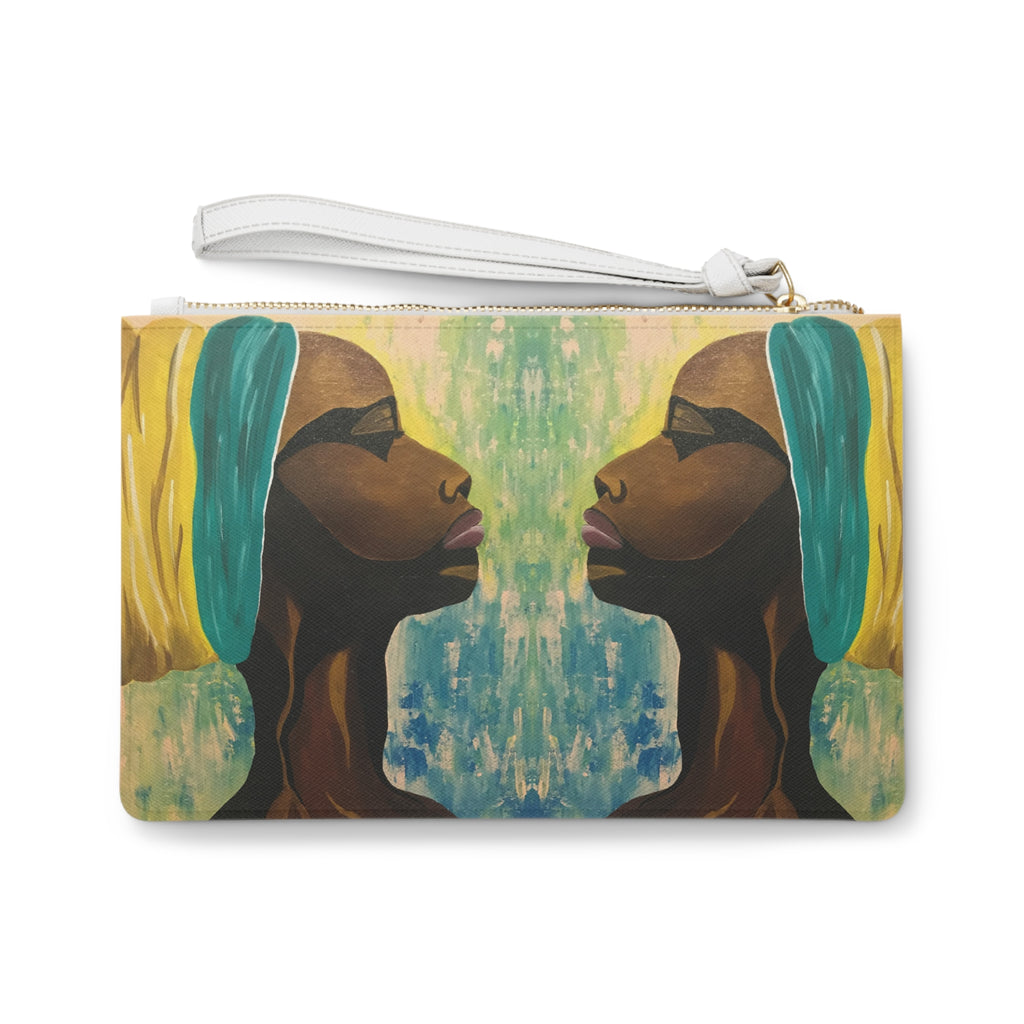 Hues of Heritage Clutch Bag Makeup Bag
