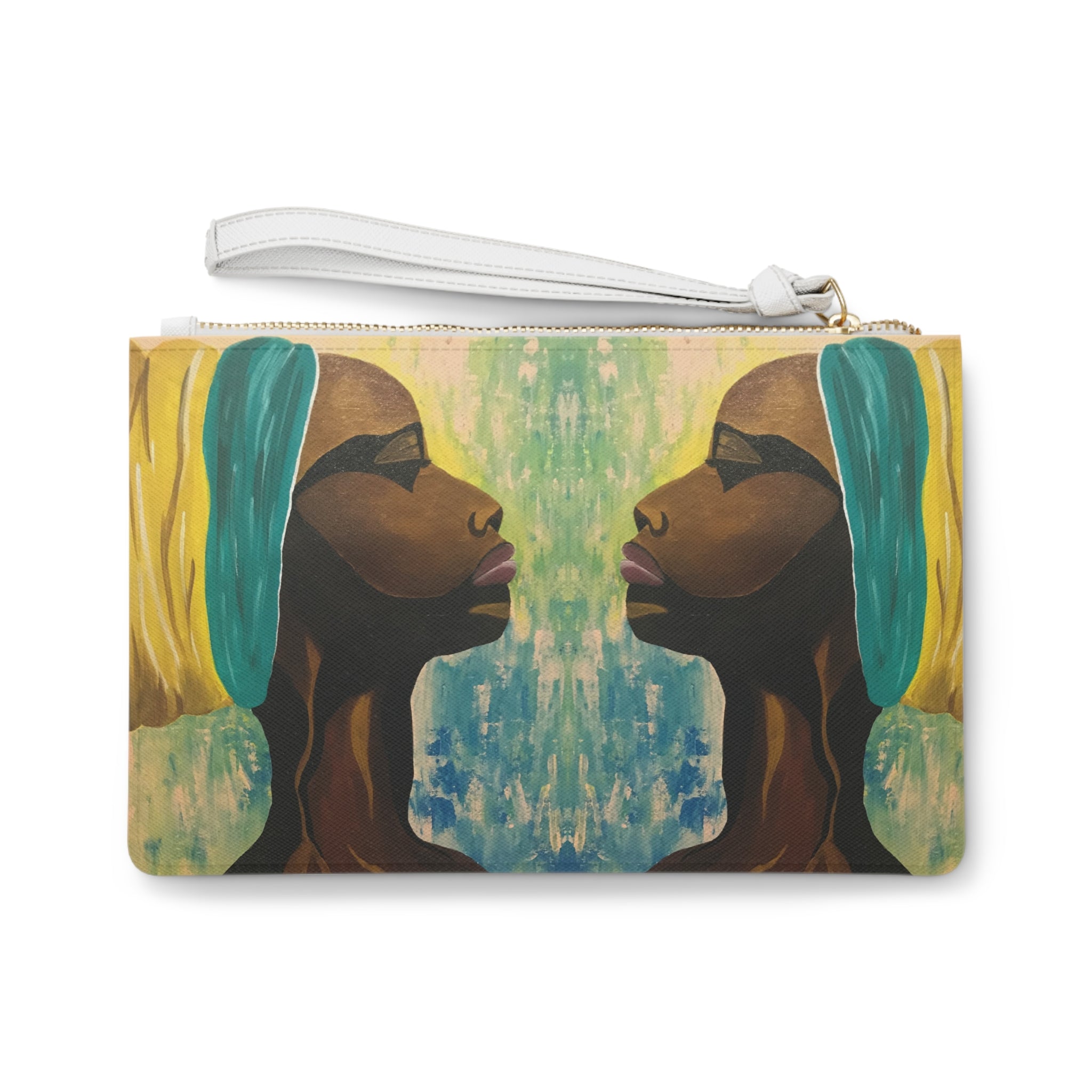 Hues of Heritage Clutch Bag Makeup Bag