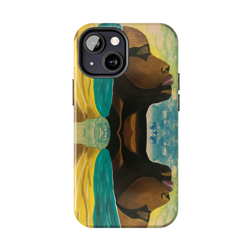 Hues of Heritage Phone Case Hand Painted