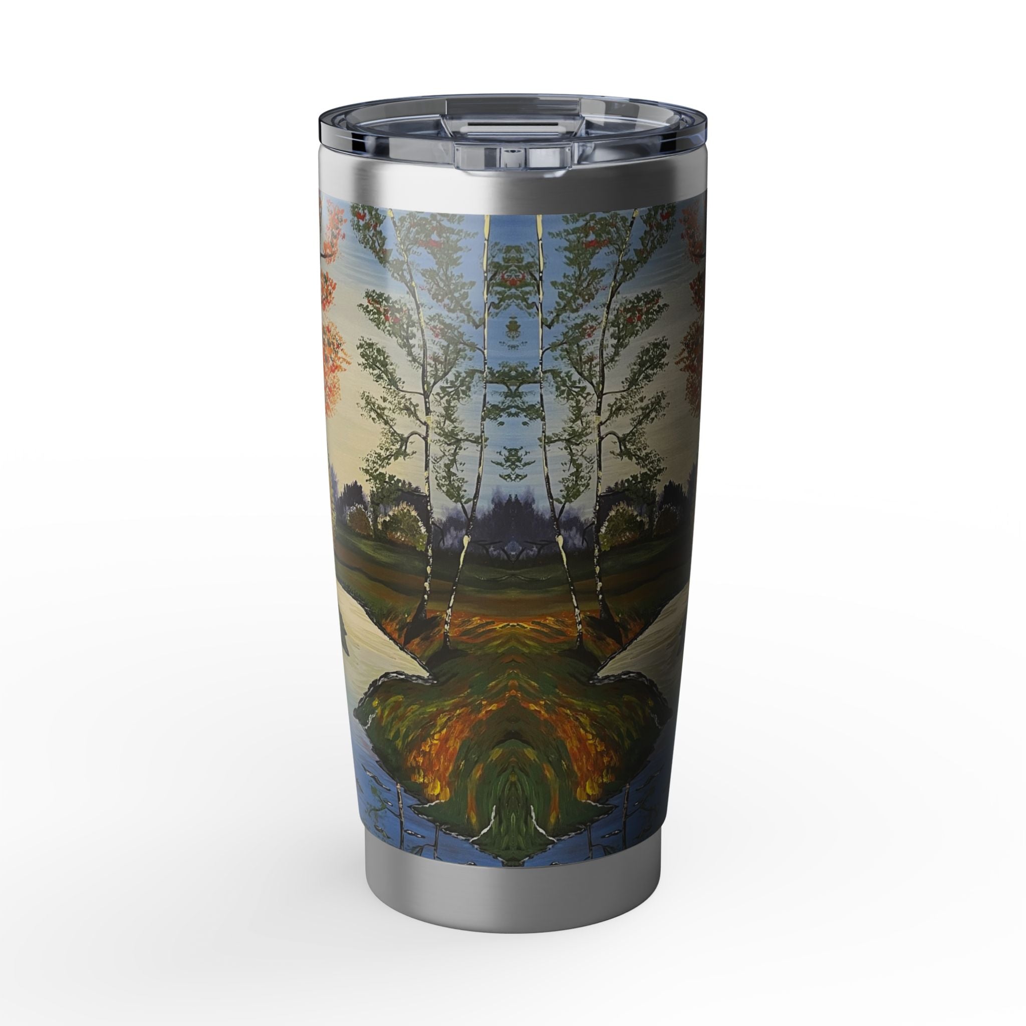 Whispering Biches 20oz Insulated Drinkware, Summer Travel Mug, Gift for Nature Lovers, Eco-Friendly Hydration