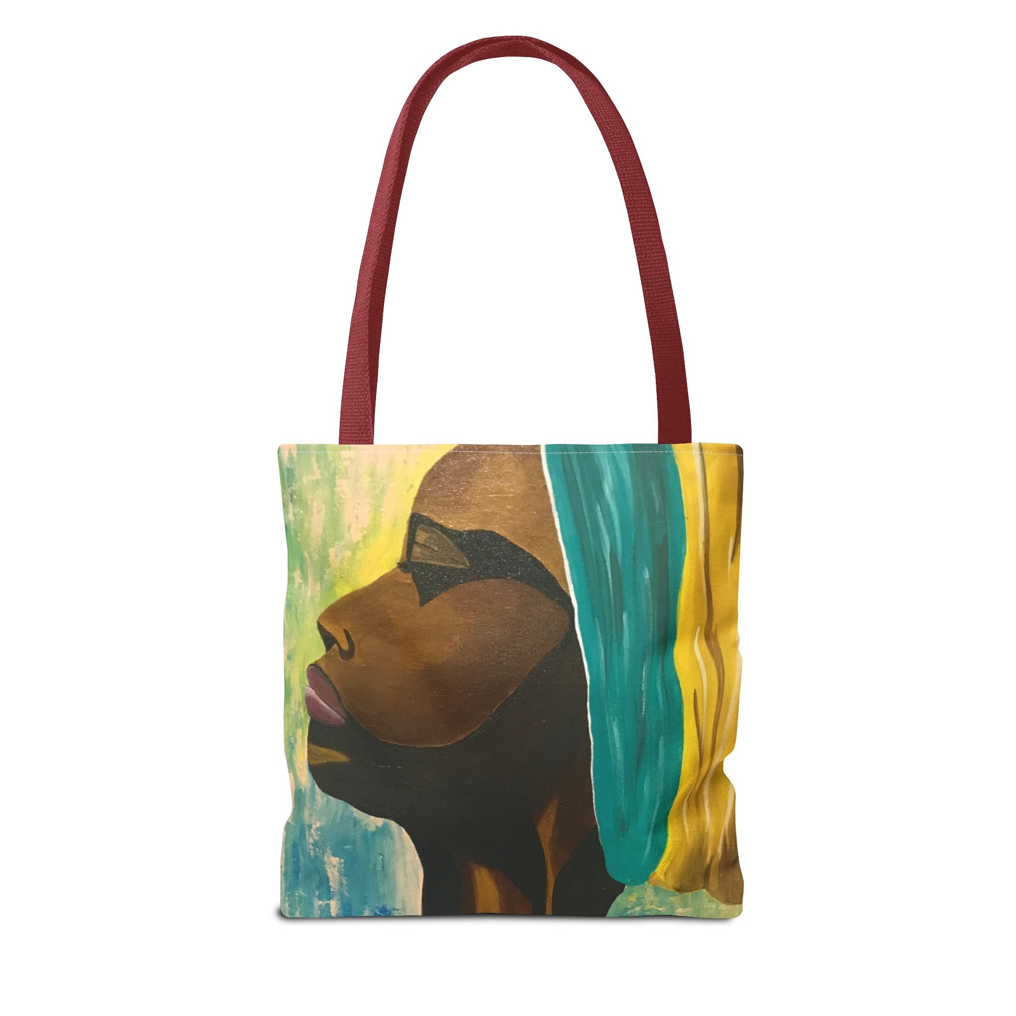 Hues of Heritage Hand Painted Tote Bag