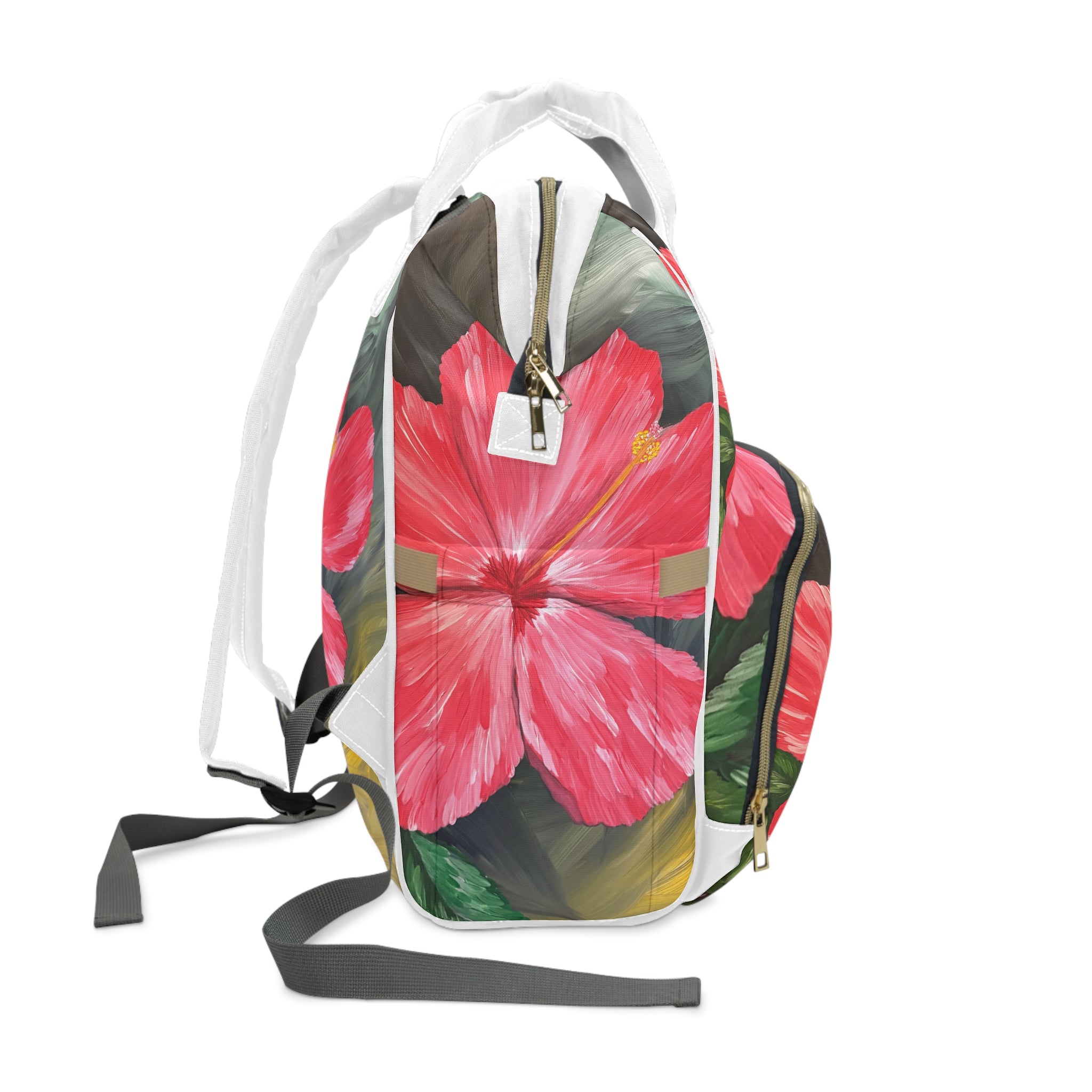 Hibiscus Hues Multifunctional Backpack