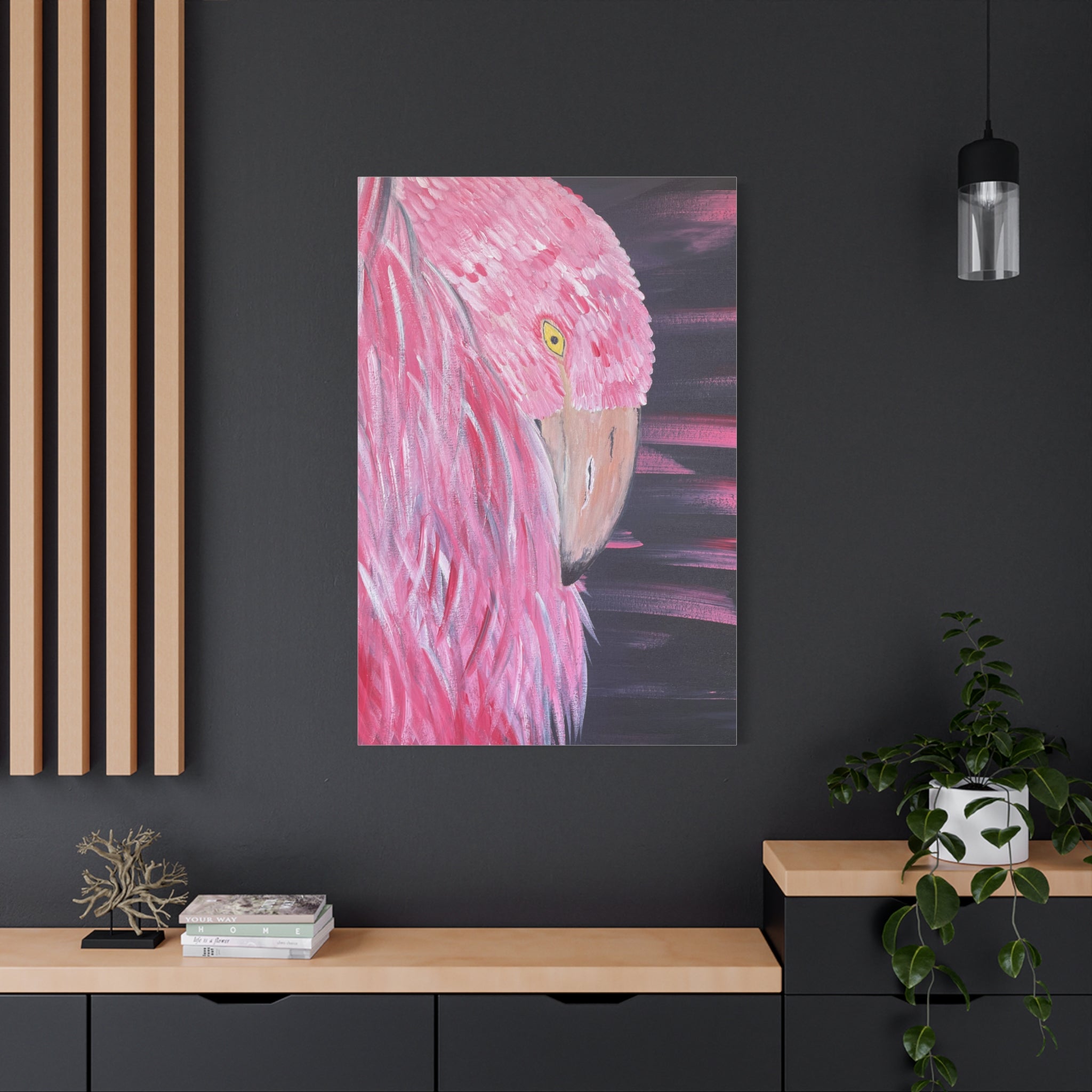 Feathered Grace Canvas Wall Art