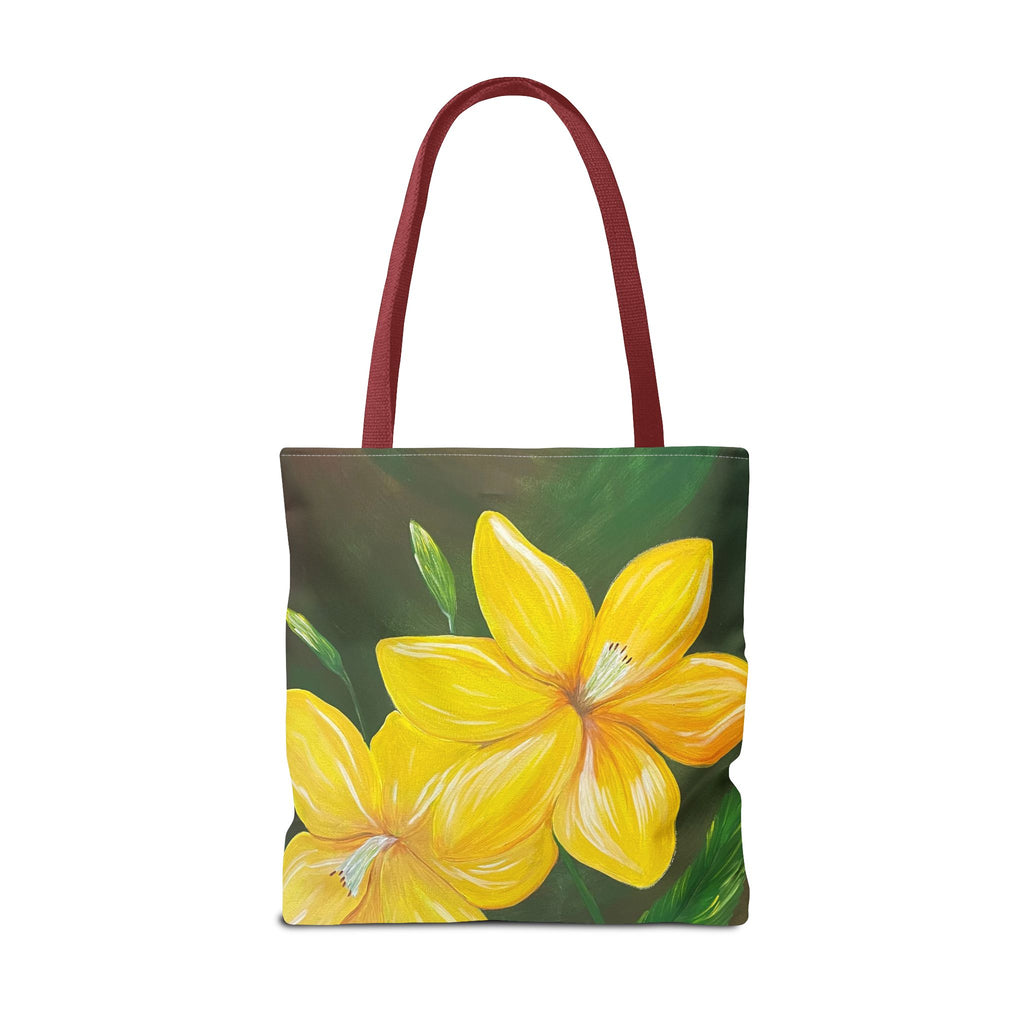 Golden Bloom Tote Bag