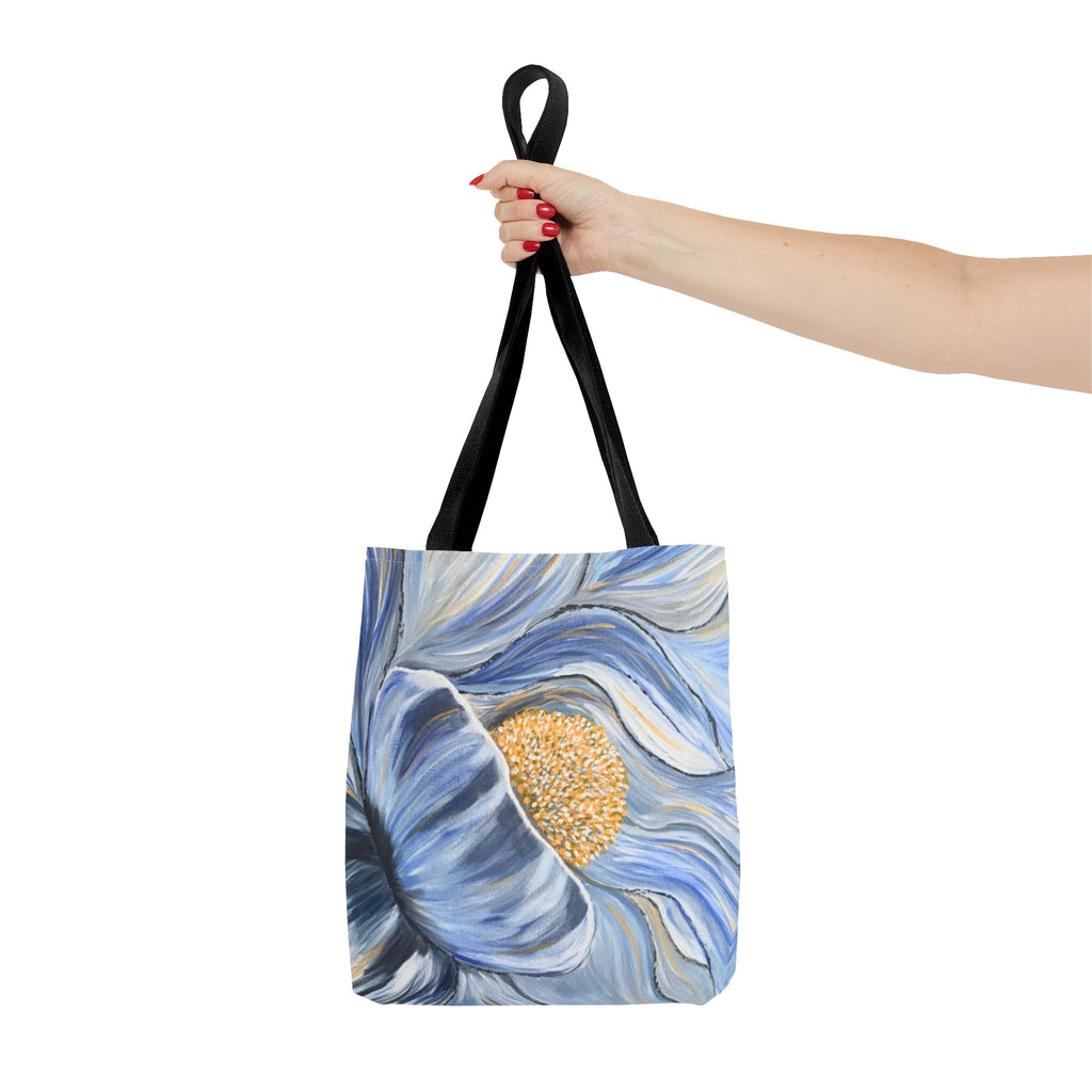 Velvet Current Hand Painted Tote Bag
