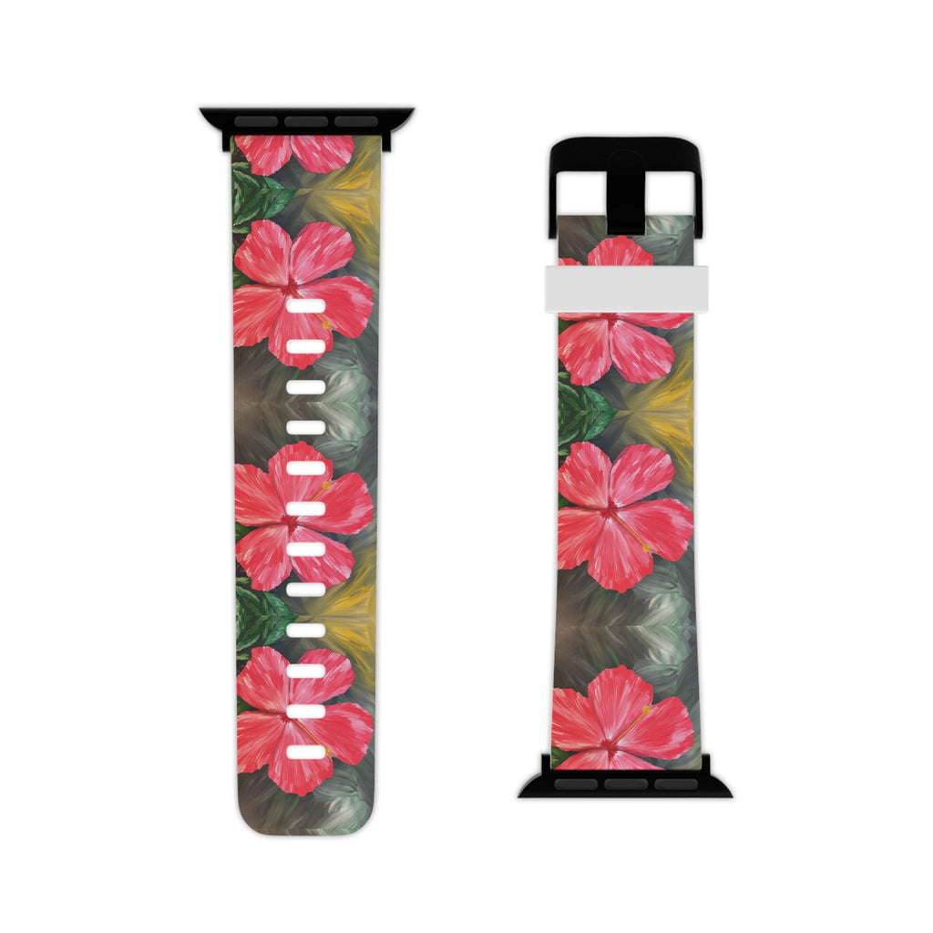 Hibiscus Hues Watch Bands