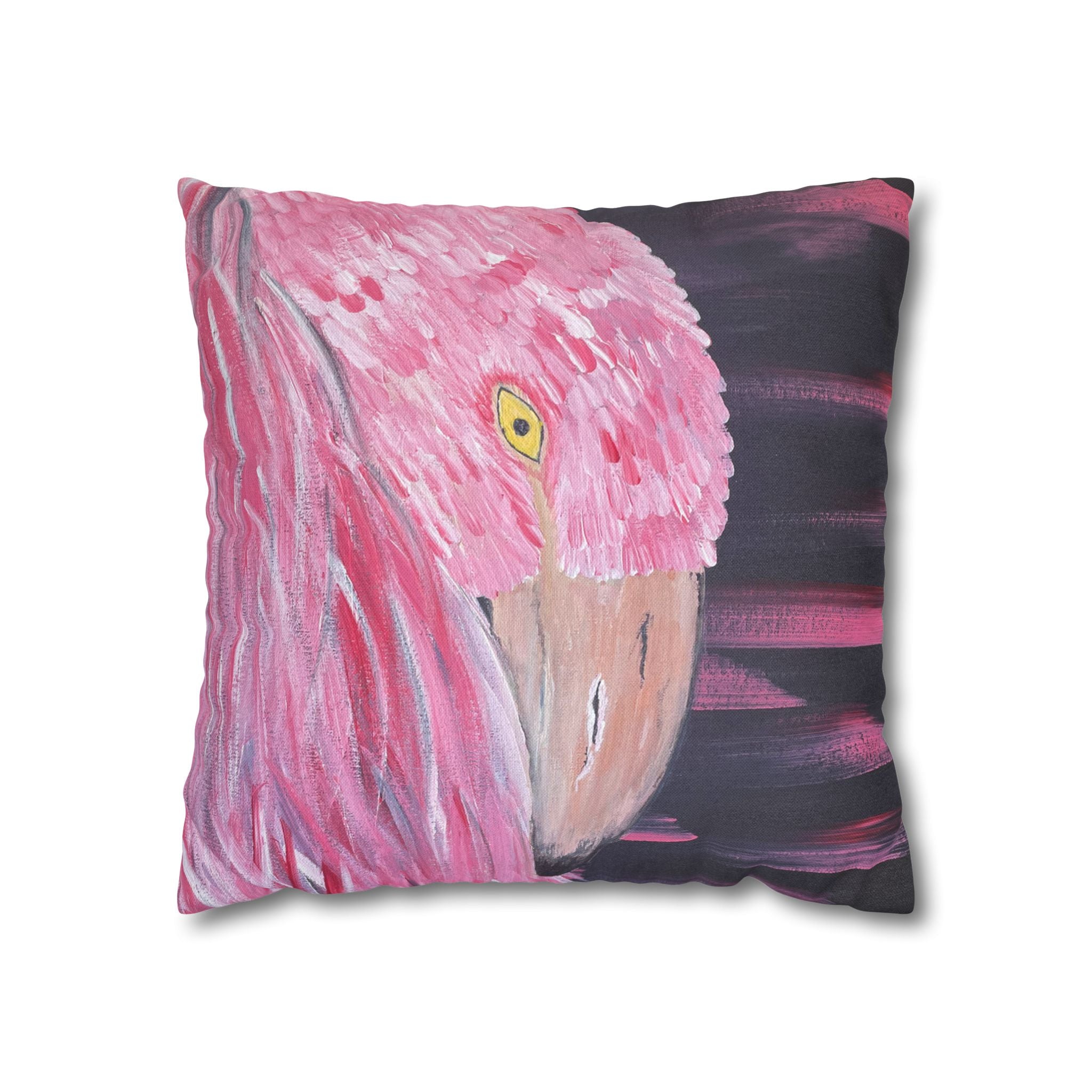 Feathered Grace Square Decorative Pillow Sham