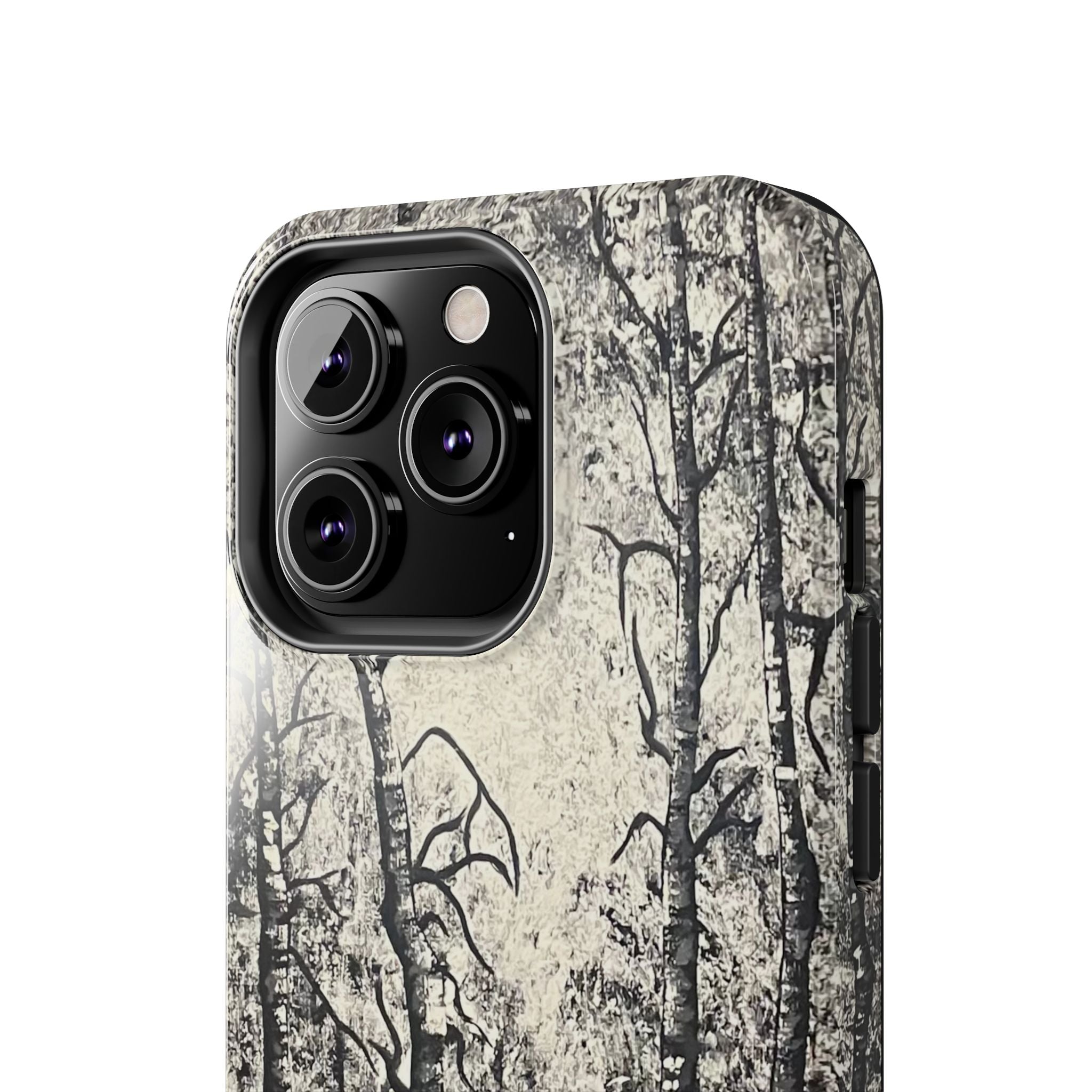 Silver Shadows Phone Case - Hand Painted Unique Designs