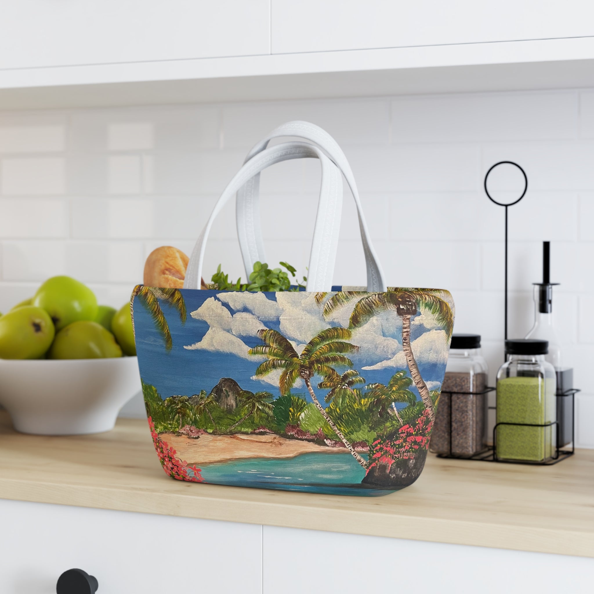 Blooming Paradise Insulated Lunch Bag
