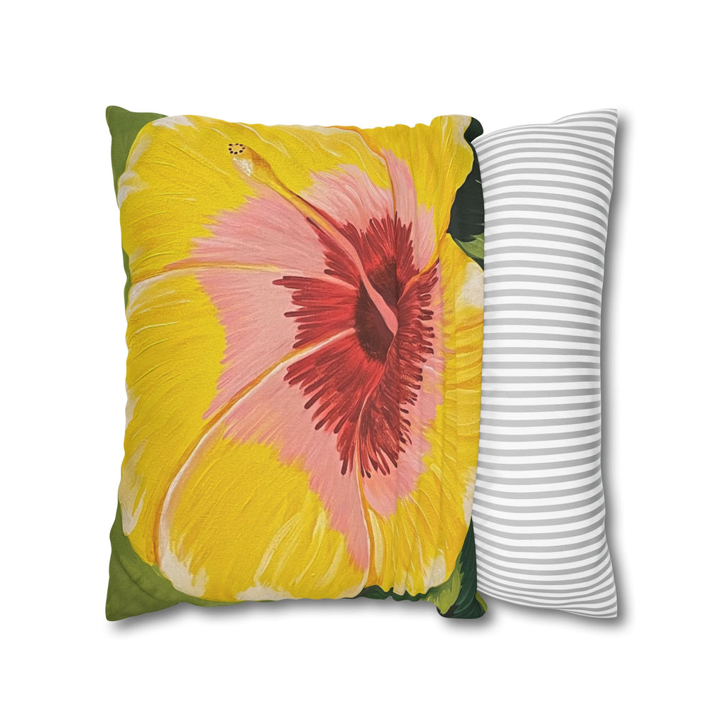 Blushing Sunrise Square Decorative Pillow Sham