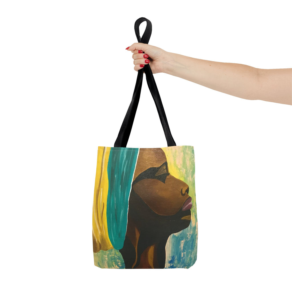 Hues of Heritage Hand Painted Tote Bag