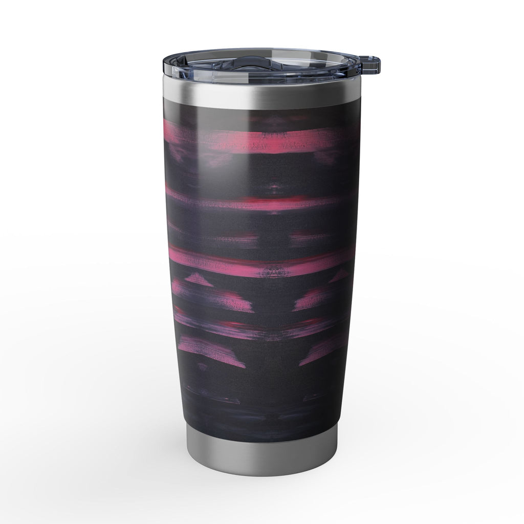 Feathered Grace 20oz Insulated Drinkware, Summer Travel Mug, Gift for Nature Lovers, Eco-Friendly Hydration