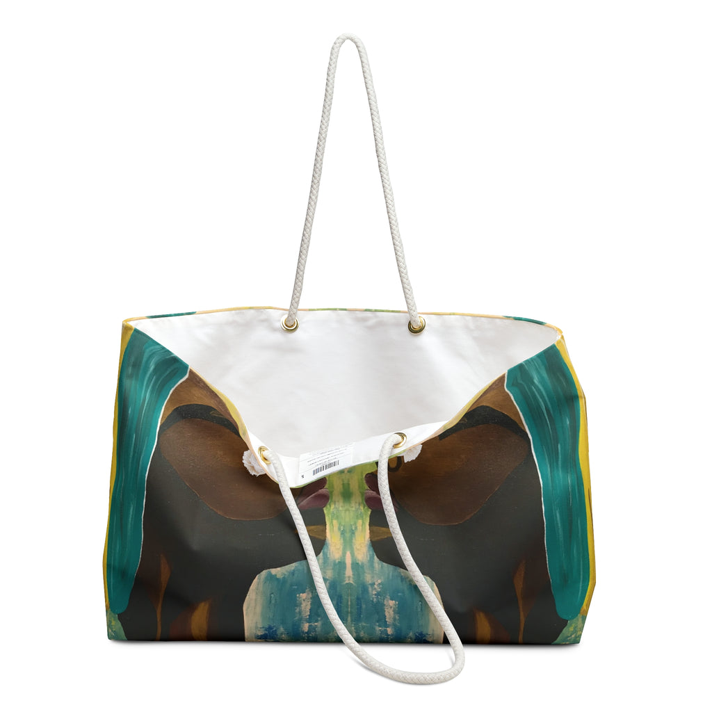 Hues of Heritage Tote Bag with Hand Painted Designs