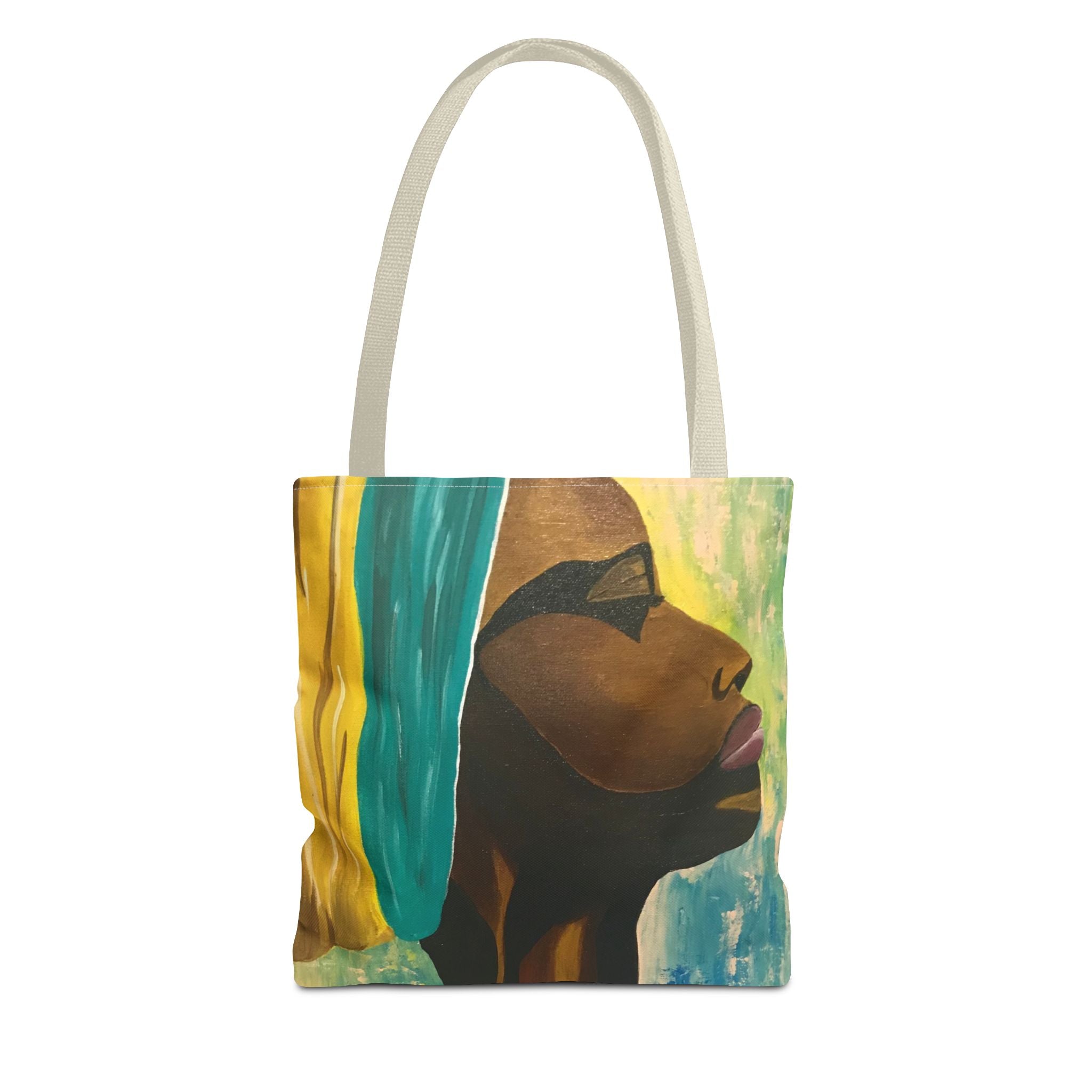Hues of Heritage Hand Painted Tote Bag