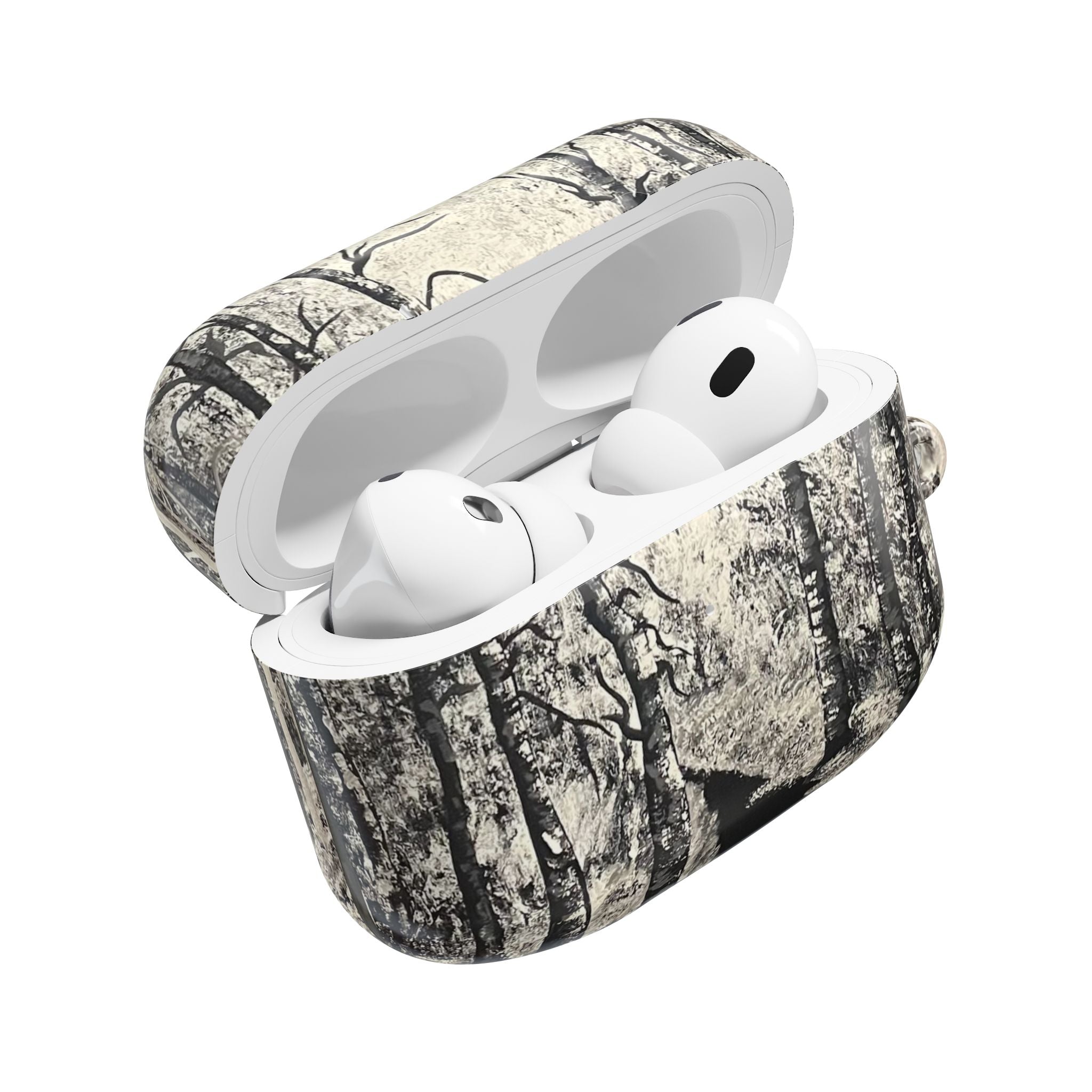 Silver Shadows AirPod Case