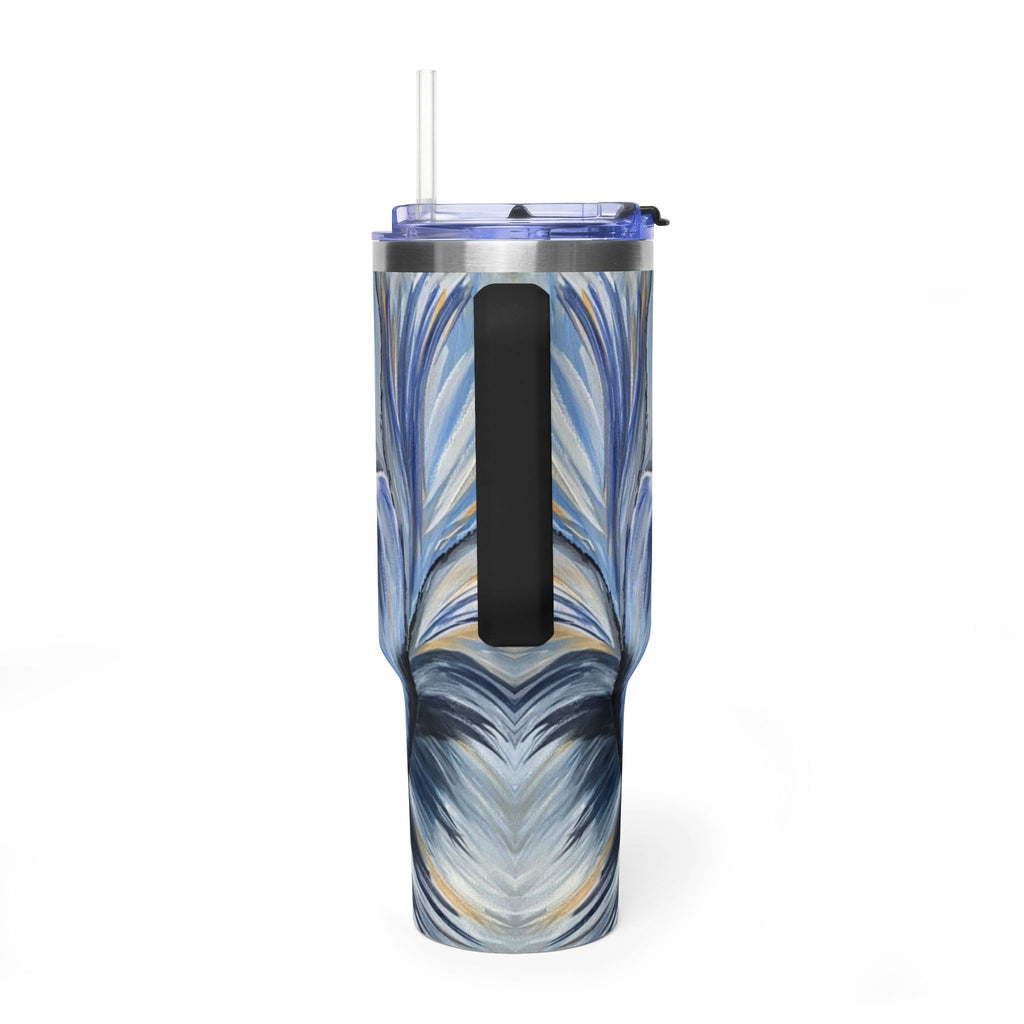 Velvet Current 40oz  Vacuum Tumbler — Insulated Travel Mug with Straw