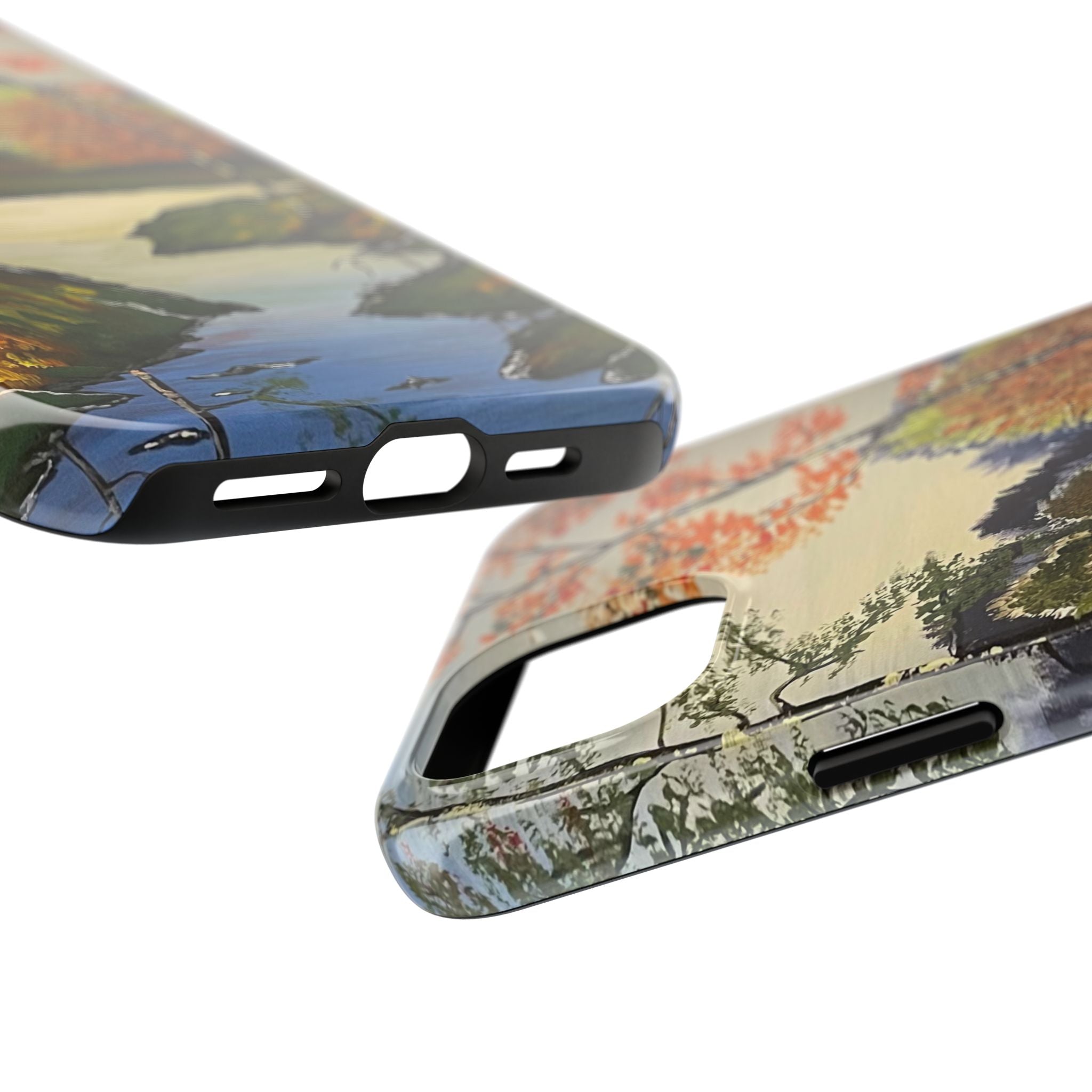 Whispering Birches Phone Case - Hand Painted Unique Designs