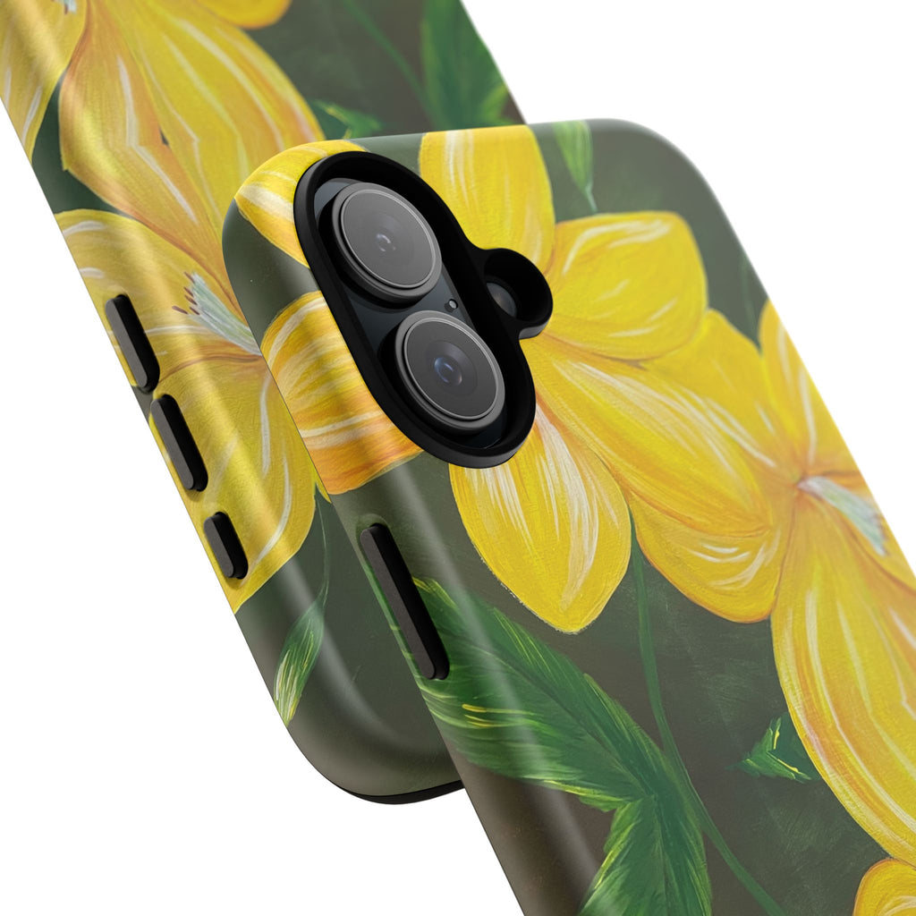 Golden Bloom Tough Cases