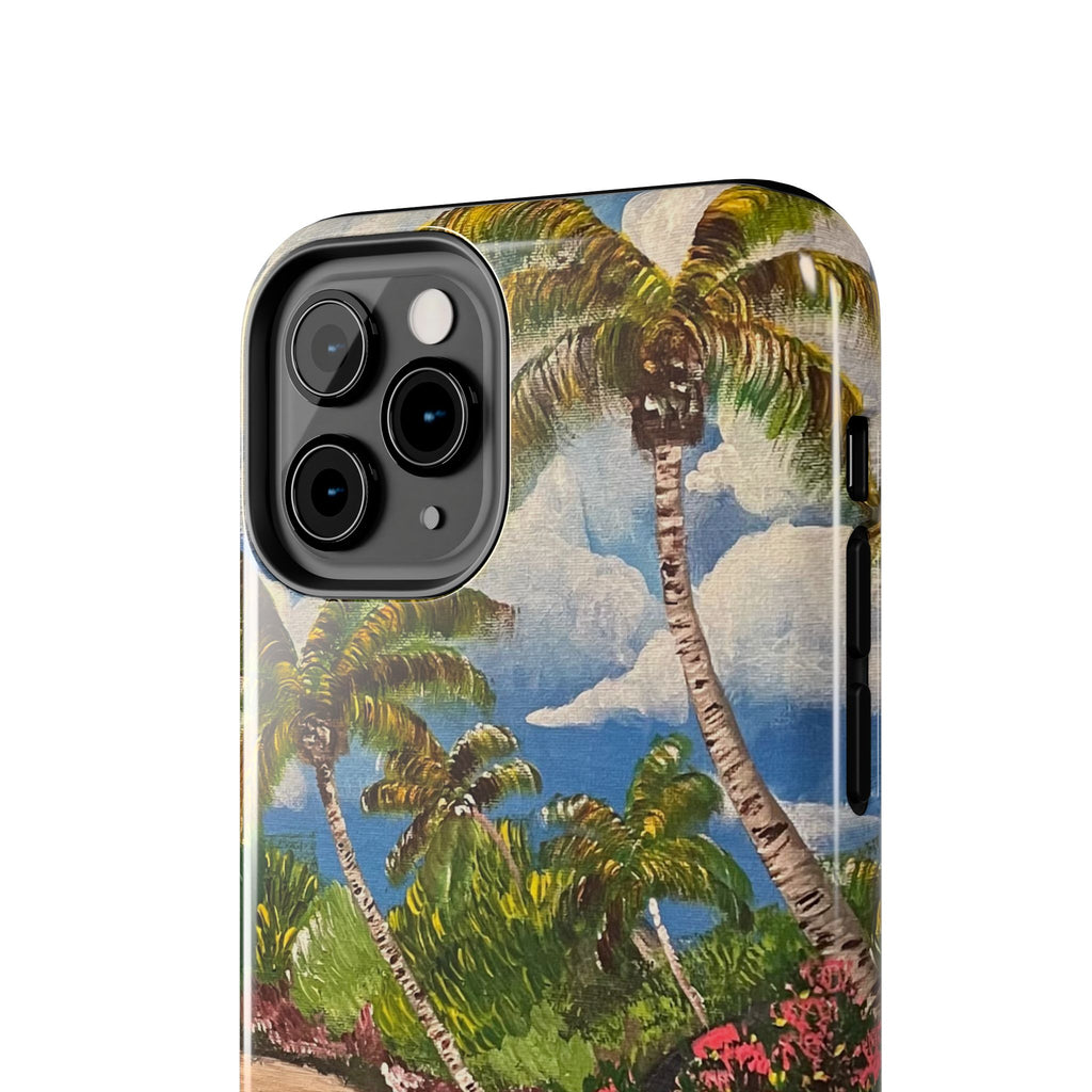 Blooming Paradise Phone Case Hand Painted Unique Designs