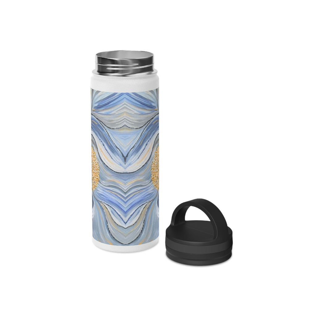 Velvet Current Stainless Steel Water Bottle with Handle Lid