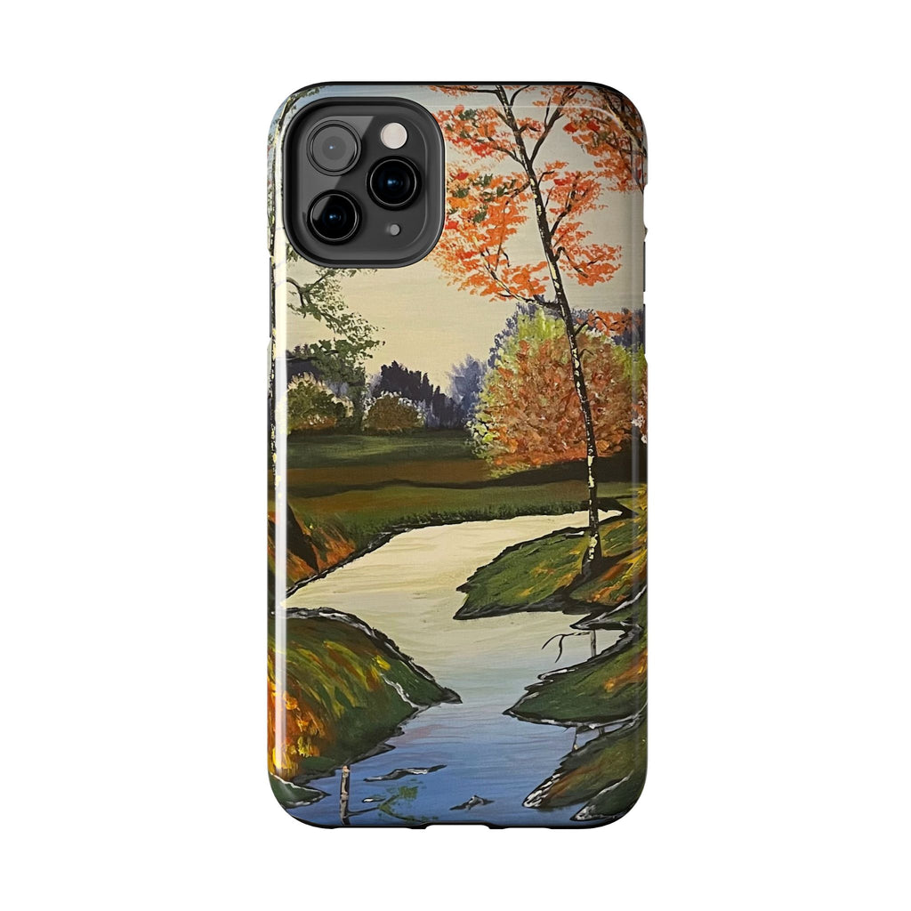 Whispering Birches Phone Case - Hand Painted Unique Designs