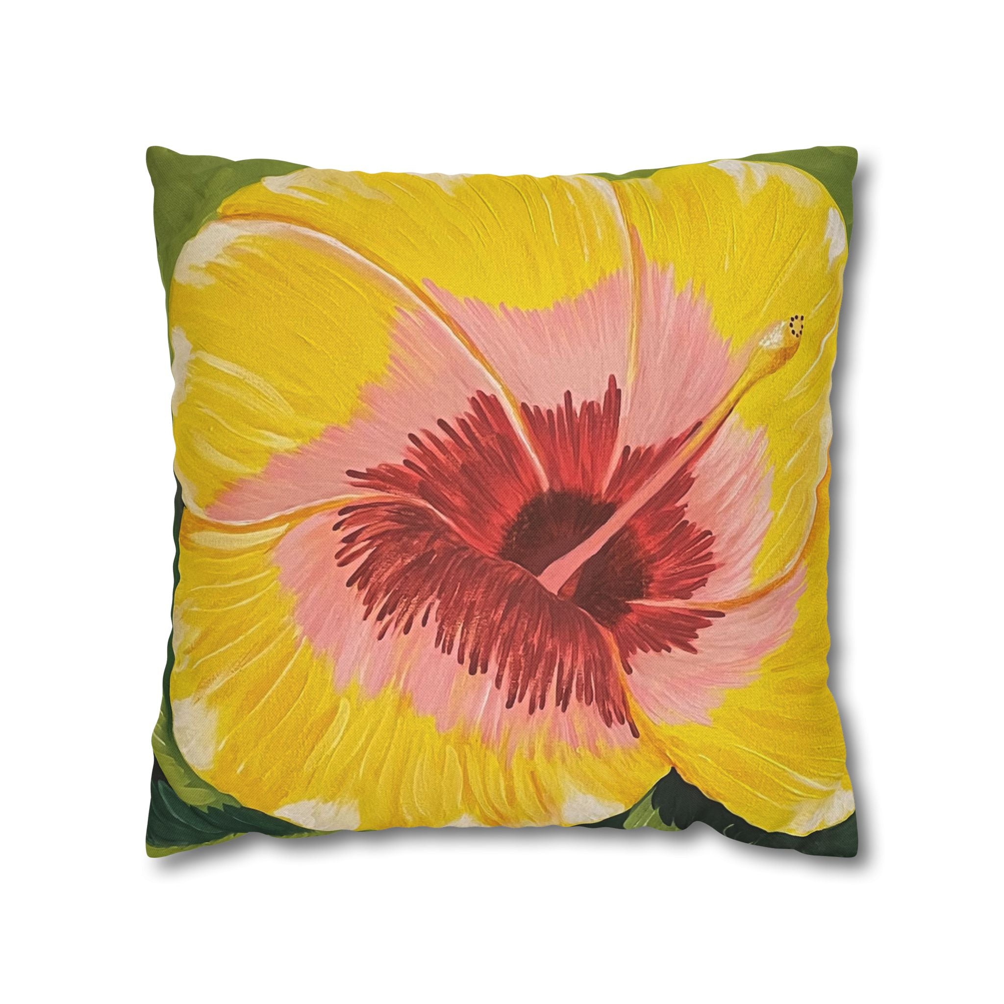 Blushing Sunrise Square Decorative Pillow Sham