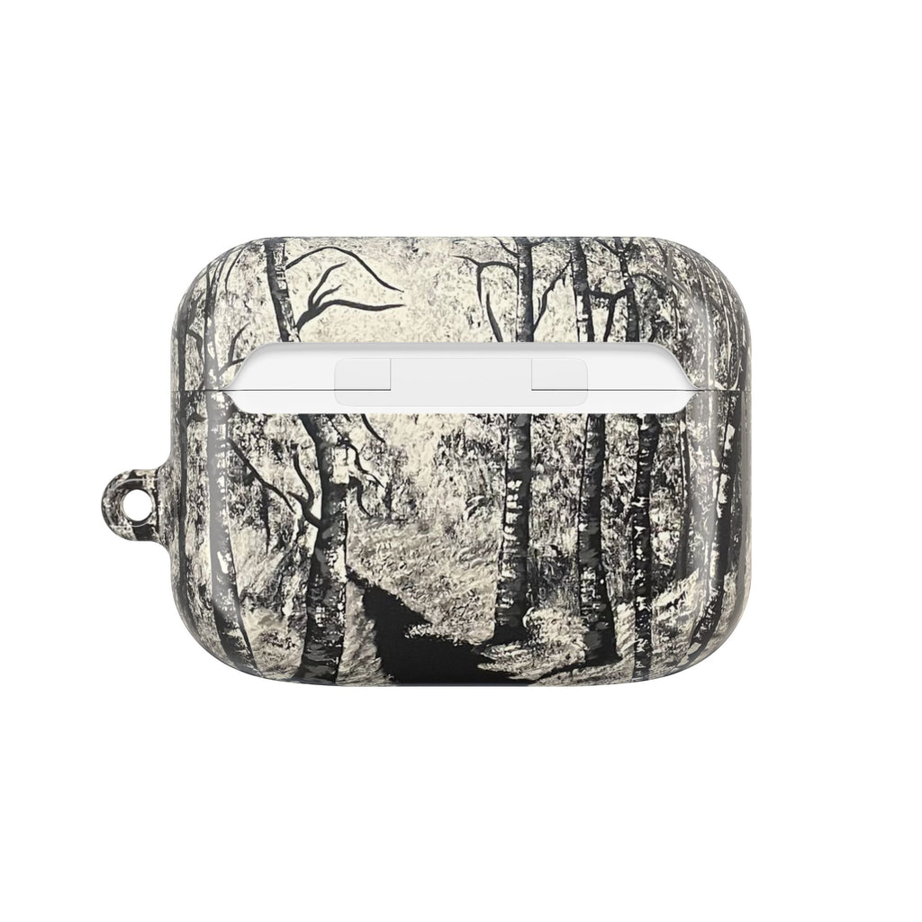 Silver Shadows AirPod Case