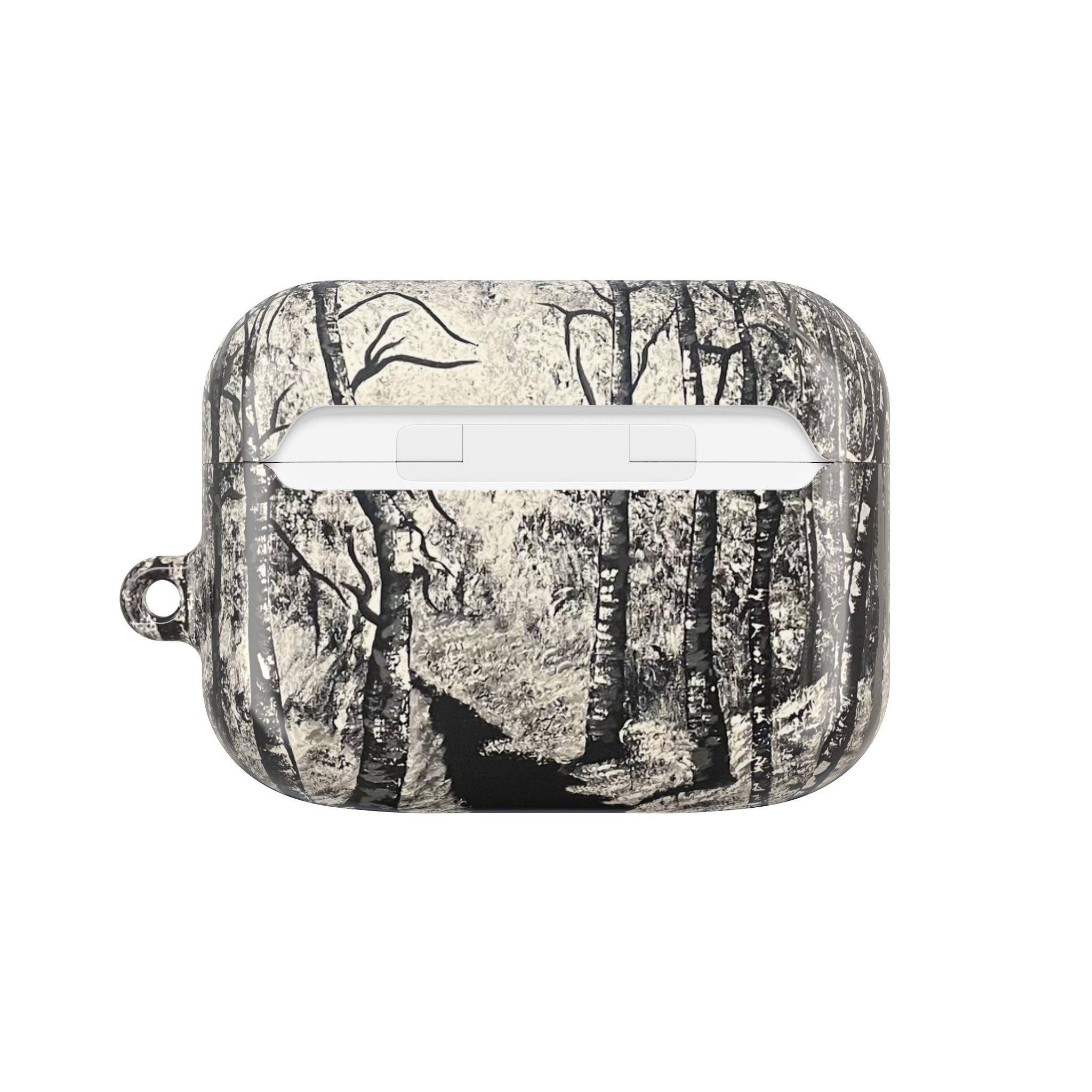 Silver Shadows AirPod Case