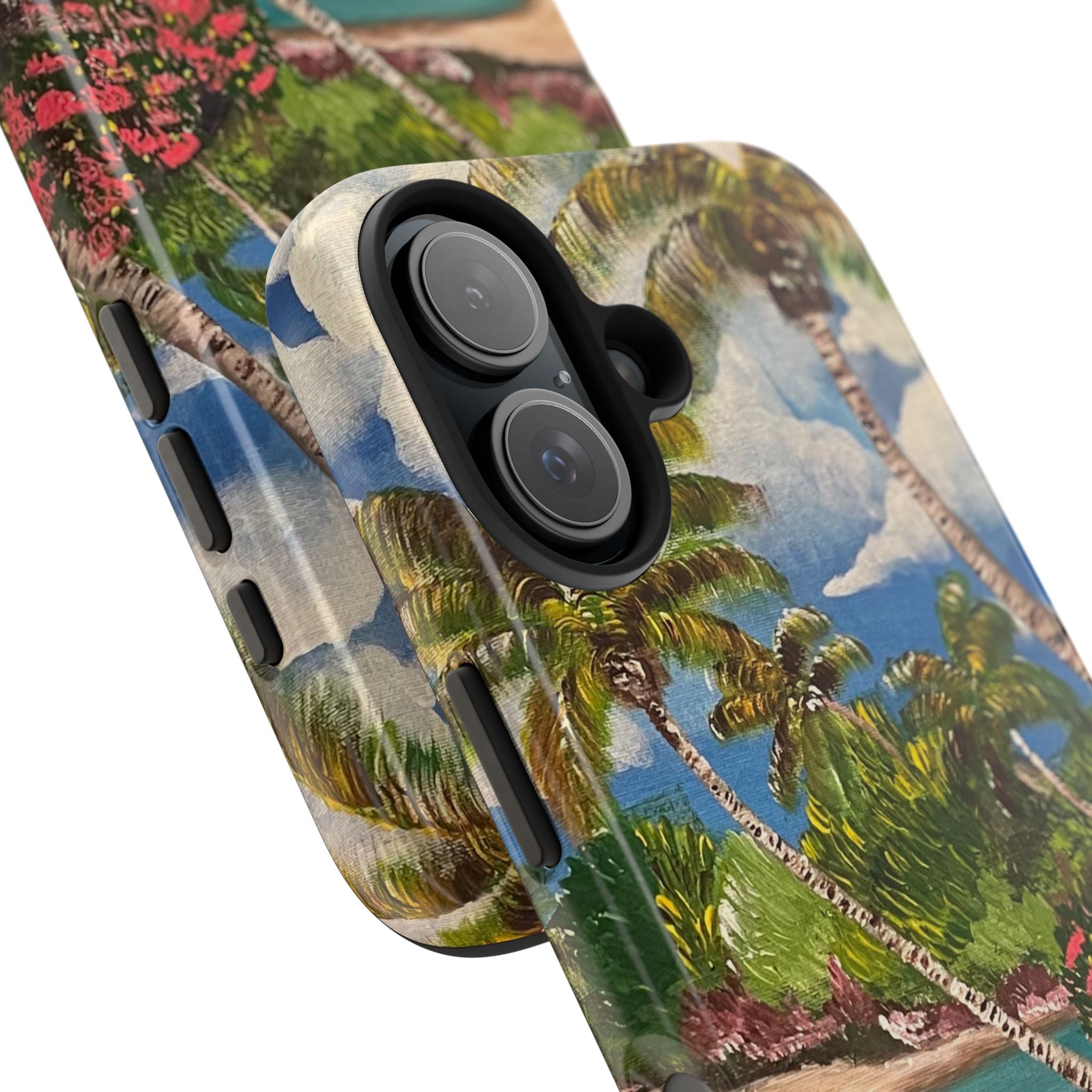 Blooming Paradise Phone Case Hand Painted Unique Designs