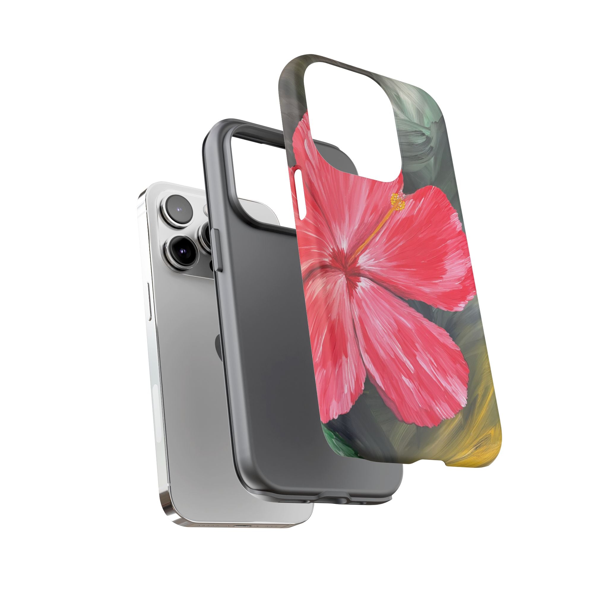 Hibiscus Hues Phone Tough Cases